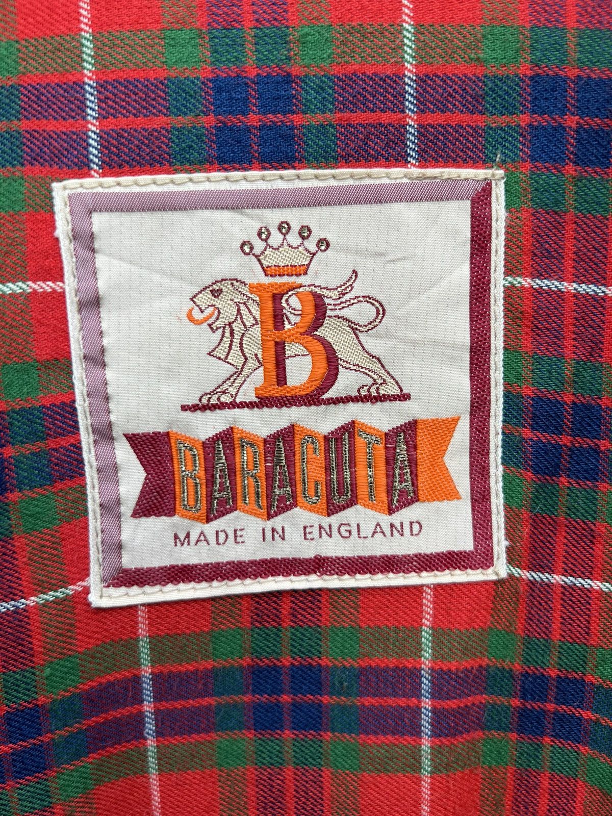 Baracuta Baracuta England vintage 90s zip jacket Spellout LOGO Size US M / EU 48-50 / 2 - 11 Thumbnail
