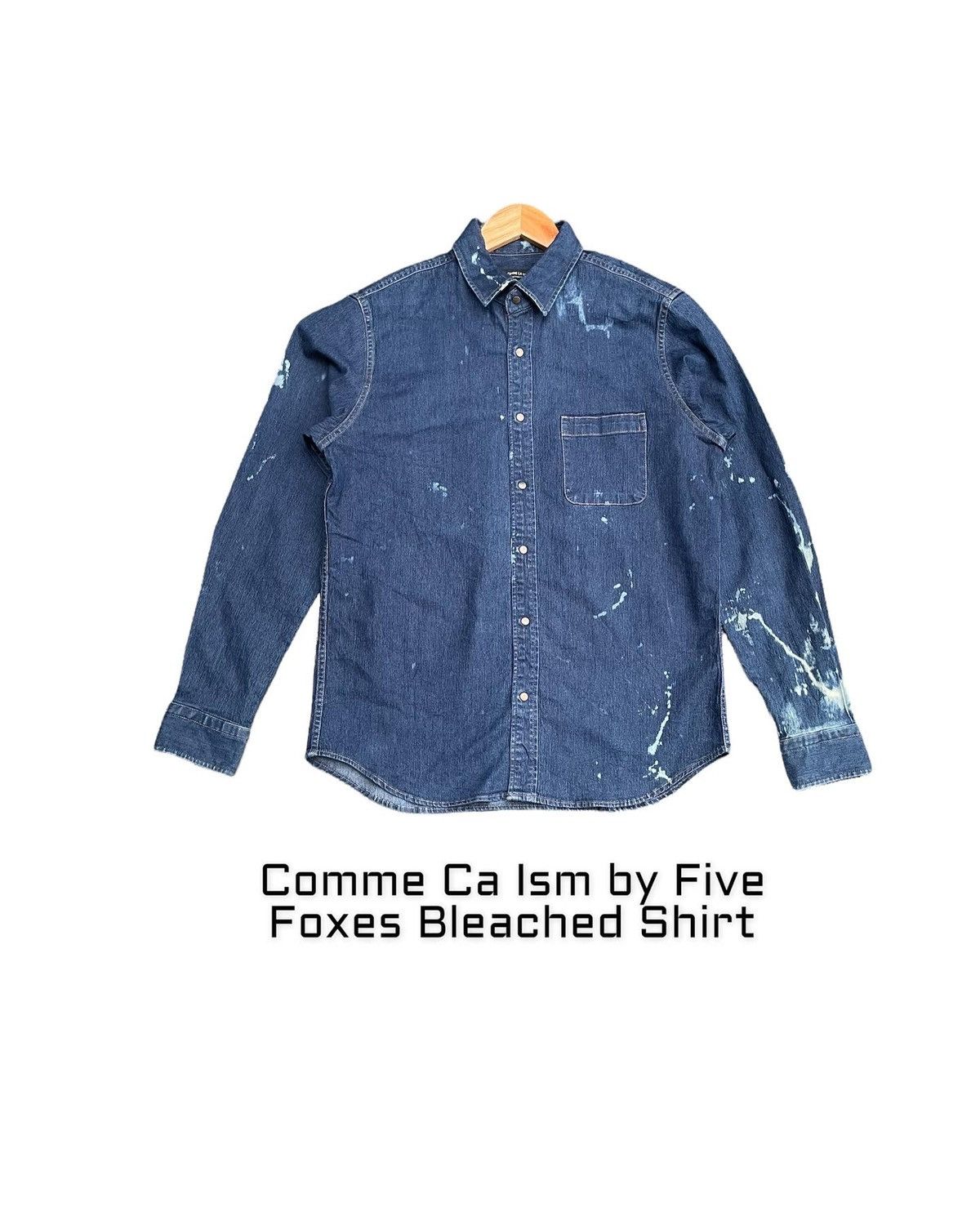 Comme Ca Ism Comme Ca Ism by Five Foxes Bleached Shirt Size US L / EU 52-54 / 3 - 1 Thumbnail