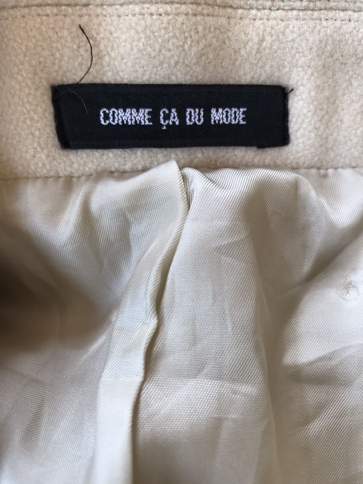 Comme Ca Ism × Japanese Brand Comme Ca Du Wool Double Breasted Heavy Coat Size S / US 4 / IT 40 - 3 Thumbnail
