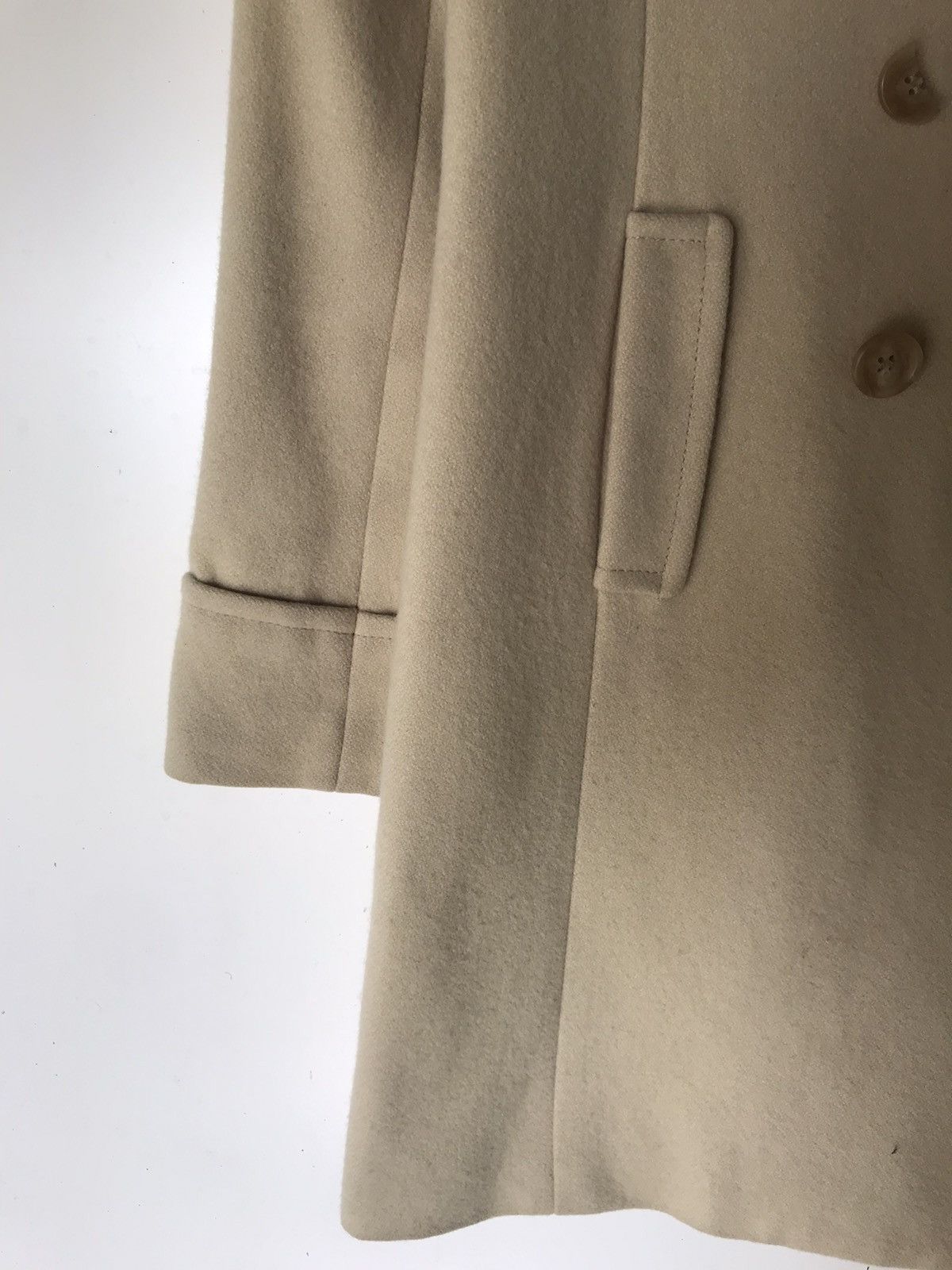 Comme Ca Ism × Japanese Brand Comme Ca Du Wool Double Breasted Heavy Coat Size S / US 4 / IT 40 - 8 Thumbnail
