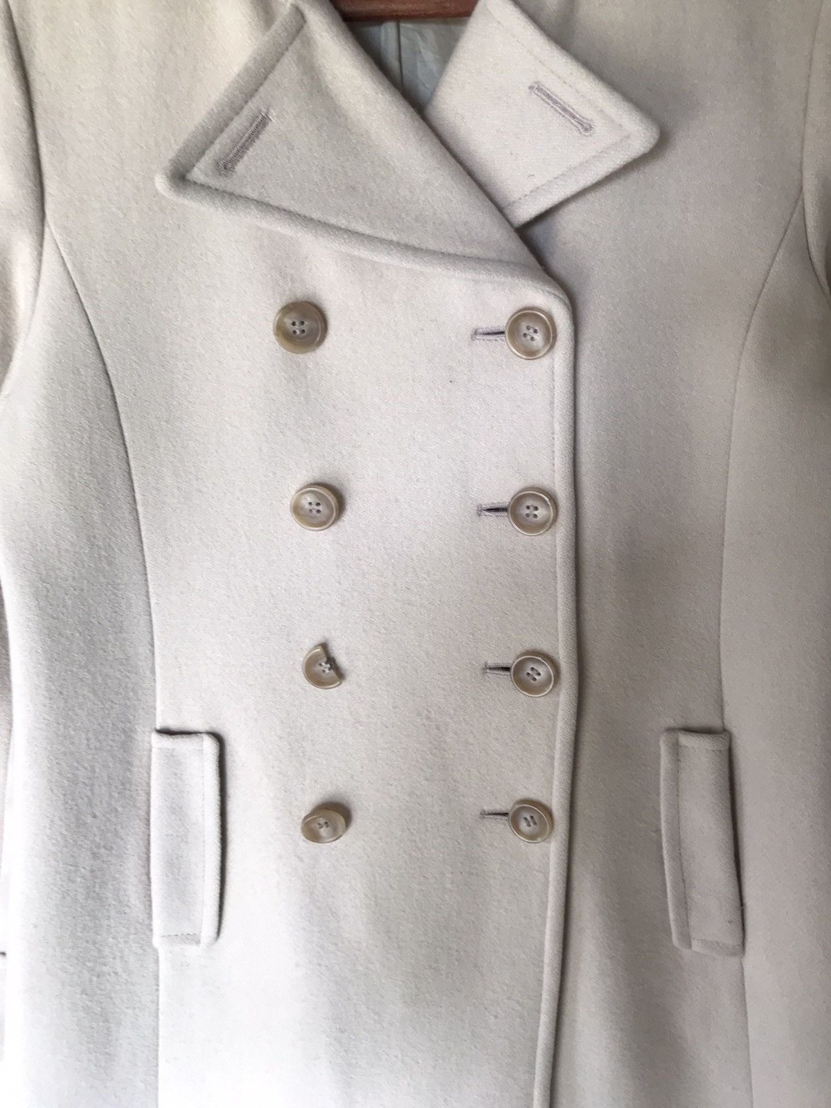 Comme Ca Ism × Japanese Brand Comme Ca Du Wool Double Breasted Heavy Coat Size S / US 4 / IT 40 - 5 Thumbnail