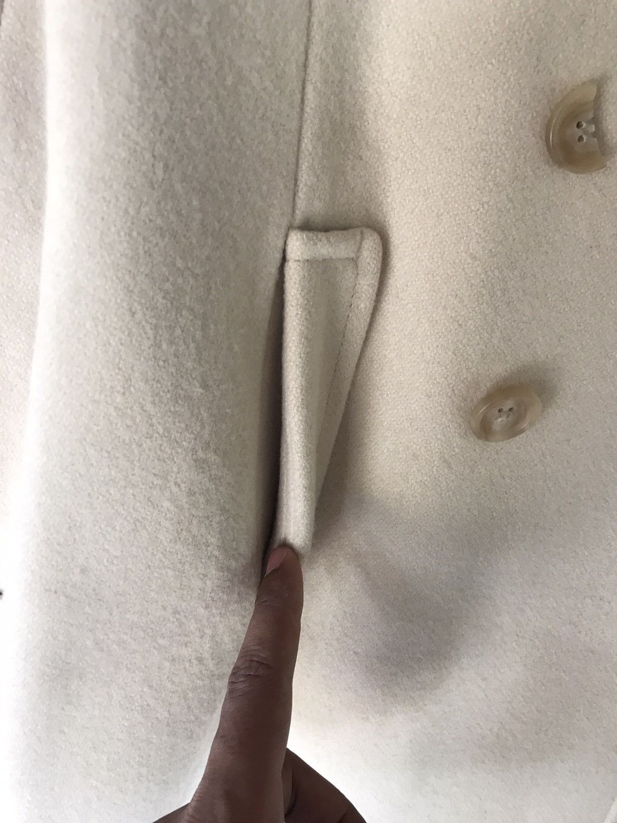 Comme Ca Ism × Japanese Brand Comme Ca Du Wool Double Breasted Heavy Coat Size S / US 4 / IT 40 - 7 Thumbnail