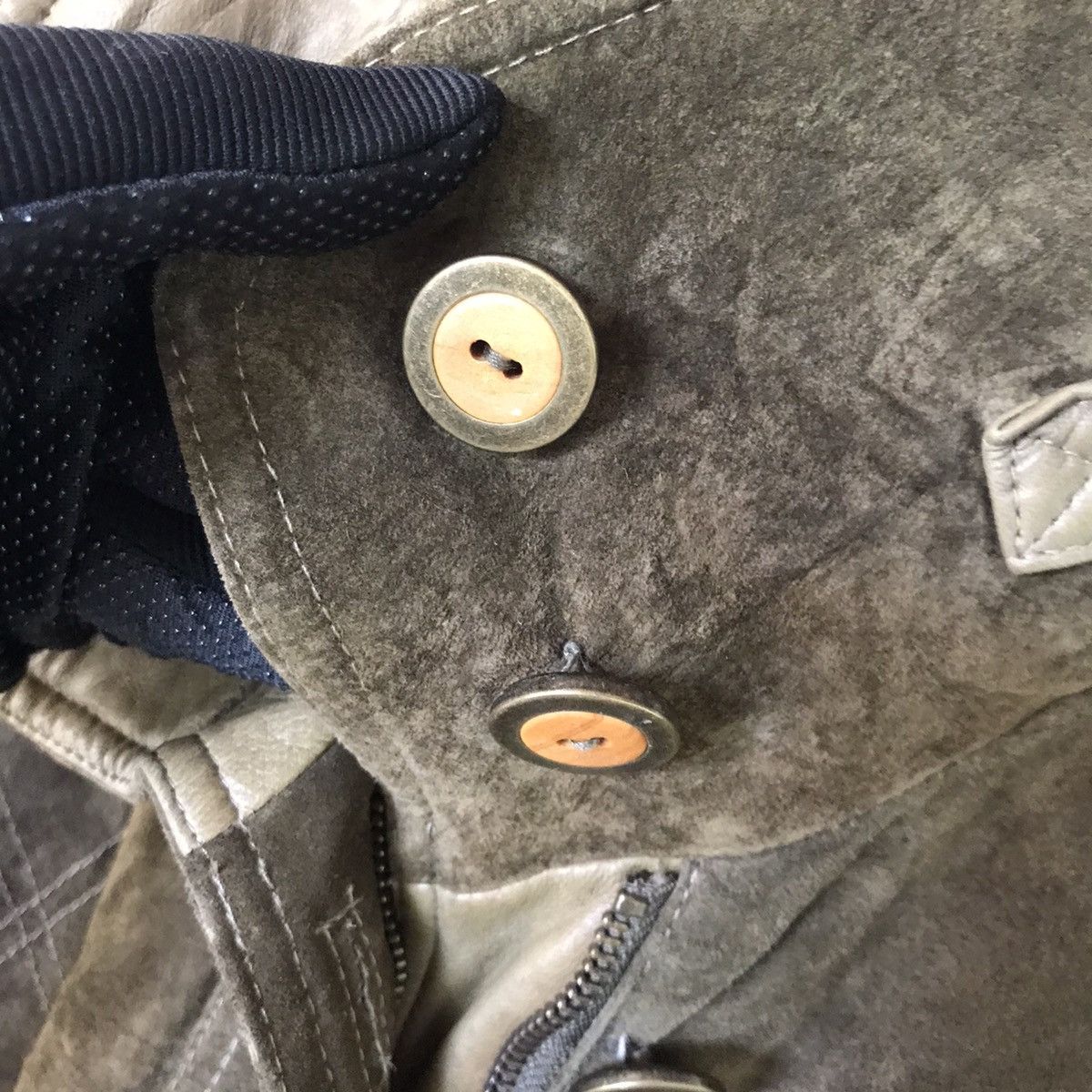 Vintage Vintage Pelle D’oro Schod Leather Long Jacket Size L / US 10 / IT 46 - 7 Thumbnail