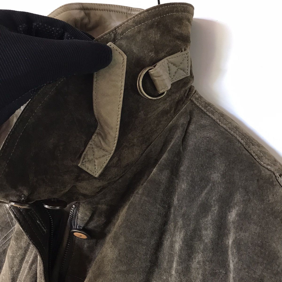 Vintage Vintage Pelle D’oro Schod Leather Long Jacket Size L / US 10 / IT 46 - 8 Thumbnail