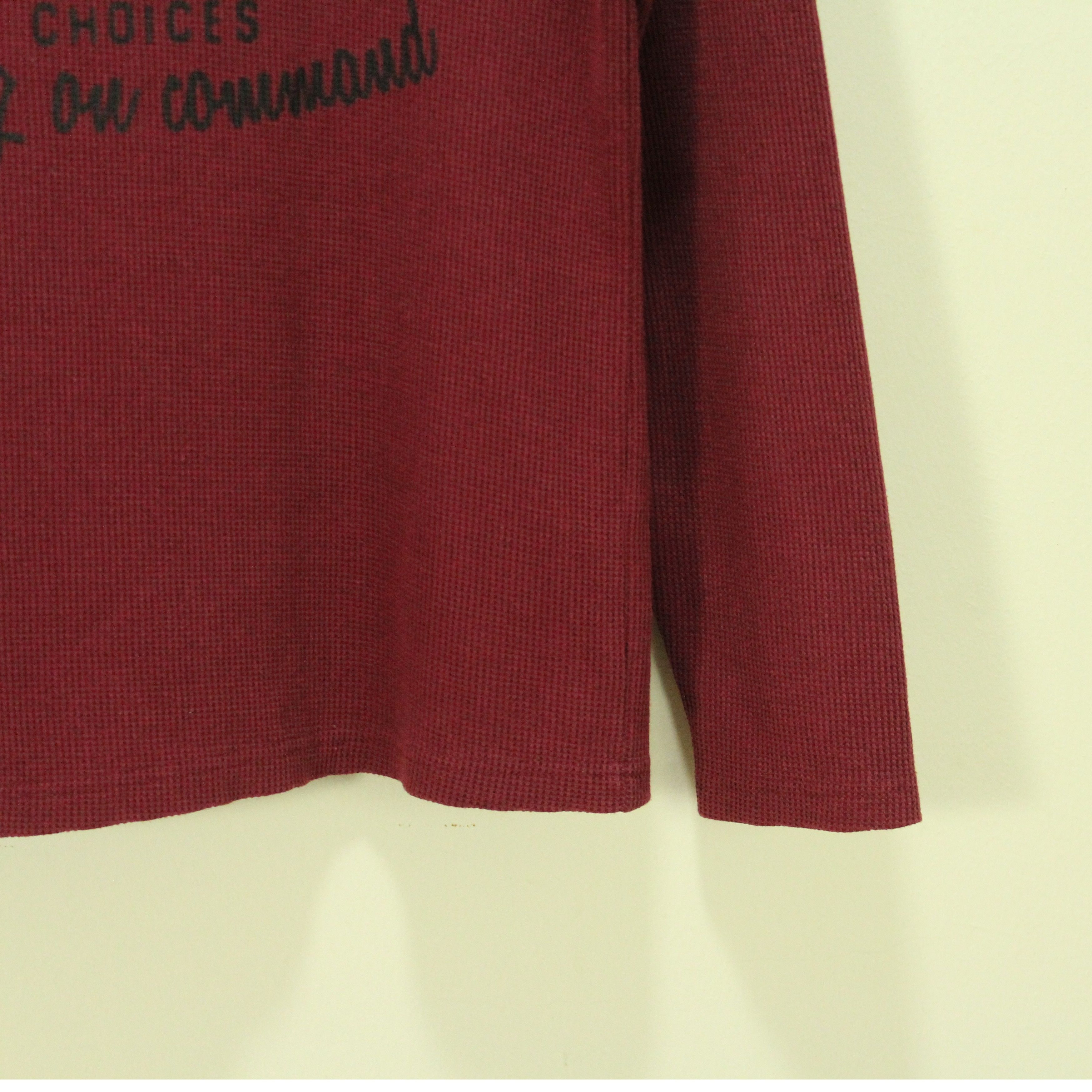 Japanese Brand × Seditionaries SO FUCKIN WHAT Johnny Blaze Waffle Thermal Shirt Size US S / EU 44-46 / 1 - 3 Thumbnail
