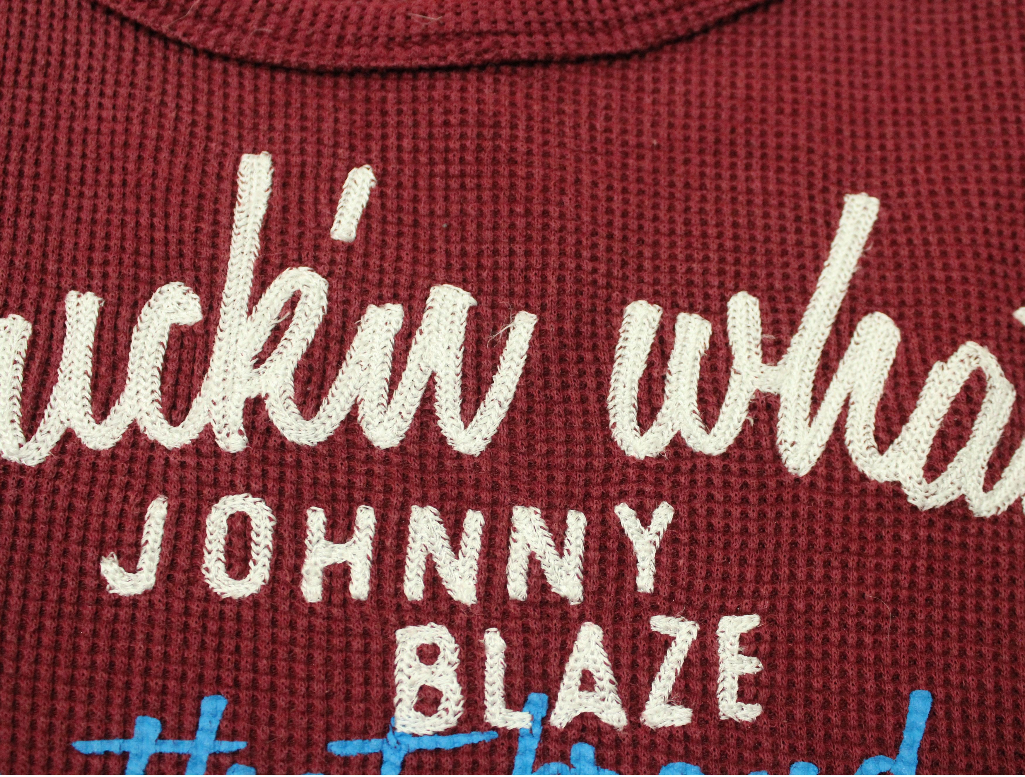Japanese Brand × Seditionaries SO FUCKIN WHAT Johnny Blaze Waffle Thermal Shirt Size US S / EU 44-46 / 1 - 9 Thumbnail