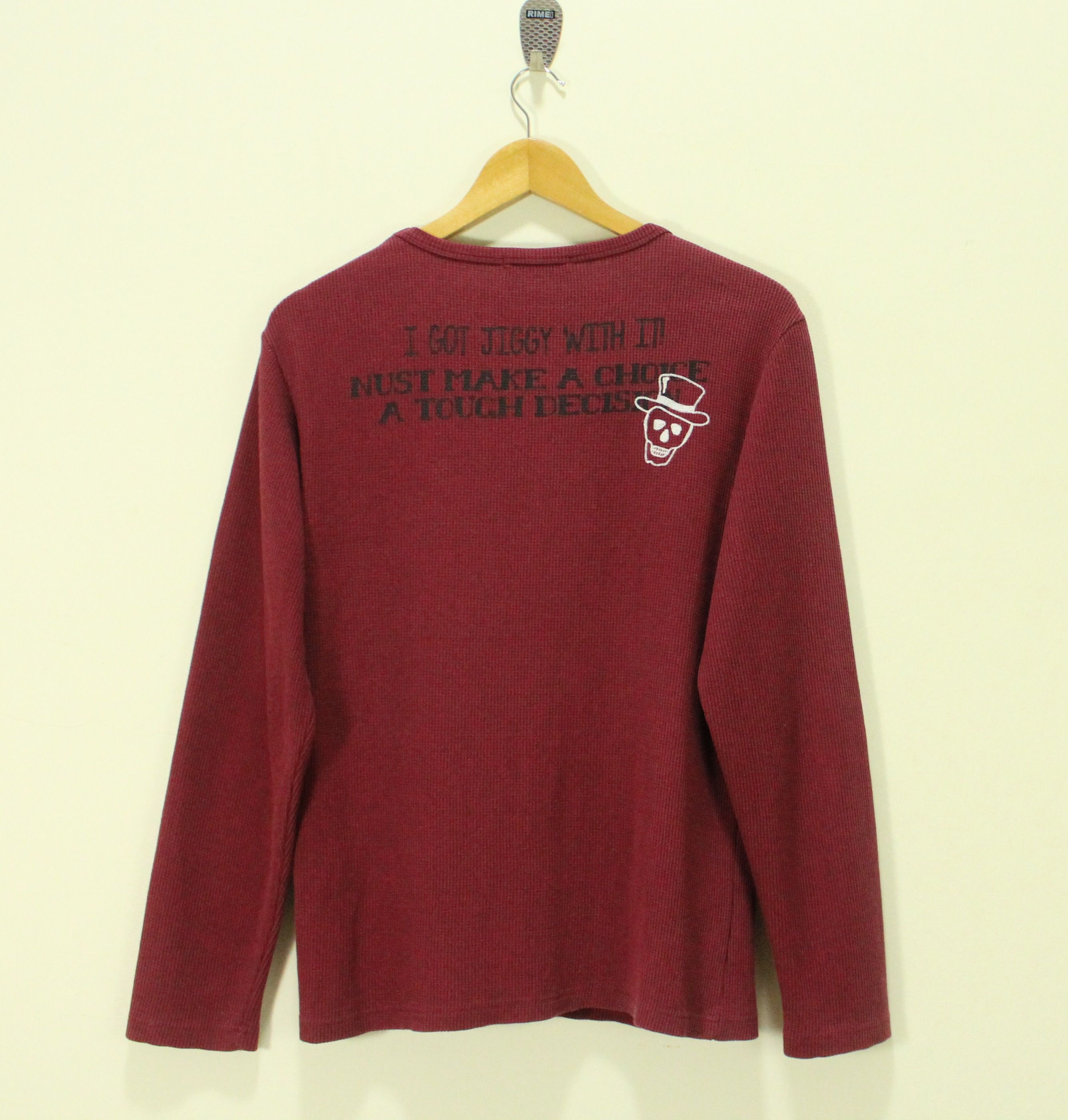 Japanese Brand × Seditionaries SO FUCKIN WHAT Johnny Blaze Waffle Thermal Shirt Size US S / EU 44-46 / 1 - 4 Thumbnail