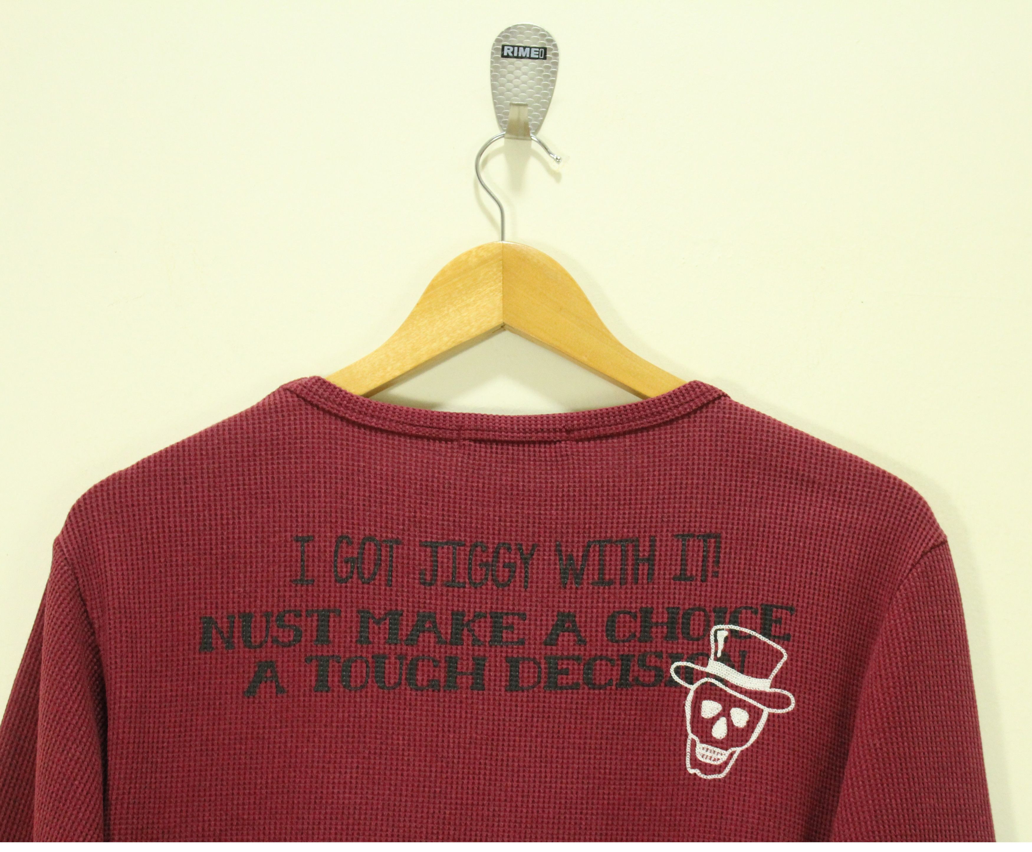 Japanese Brand × Seditionaries SO FUCKIN WHAT Johnny Blaze Waffle Thermal Shirt Size US S / EU 44-46 / 1 - 5 Thumbnail