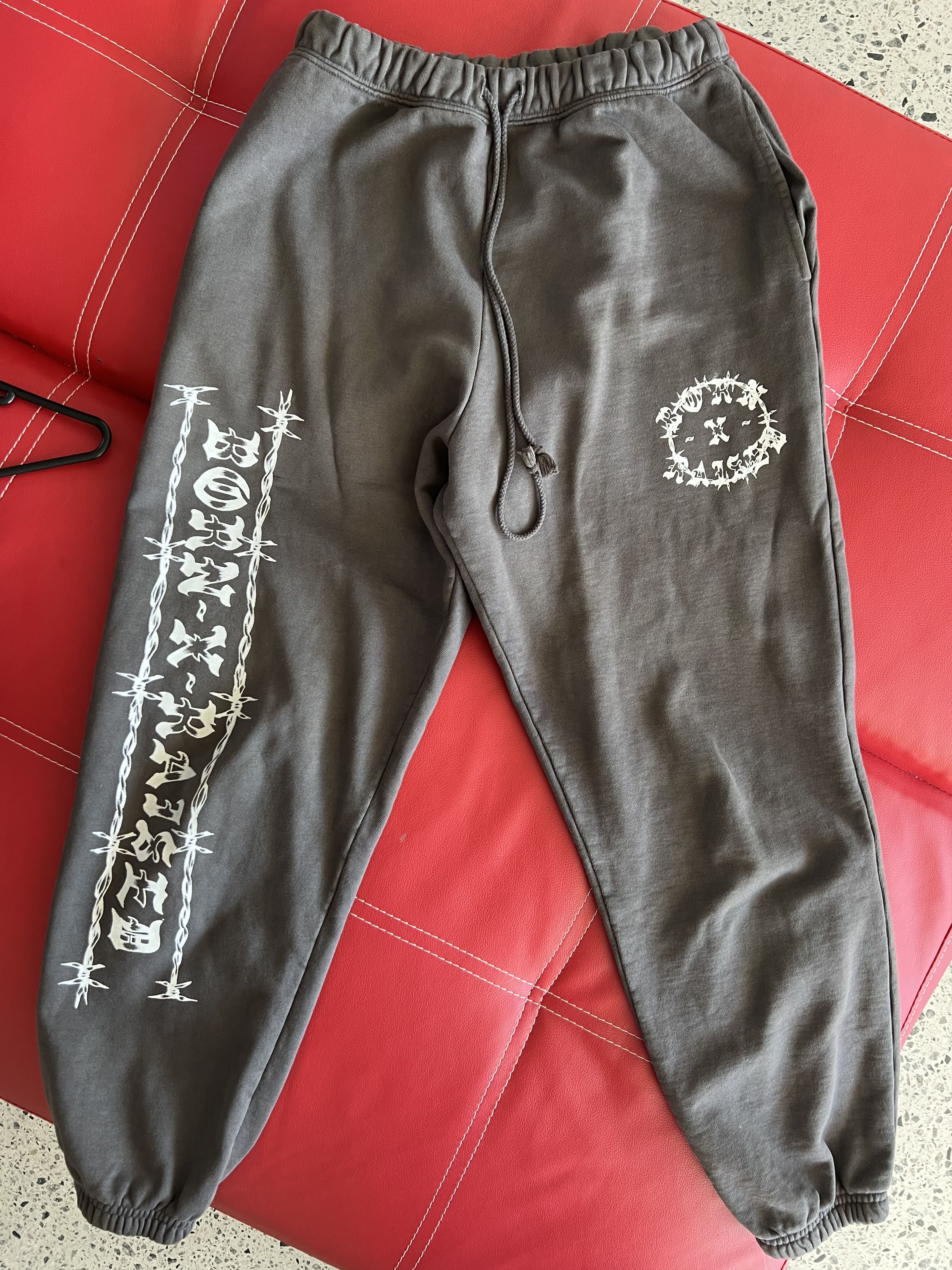 Born X Raised Born x raised dark grey track pants sweat pants M