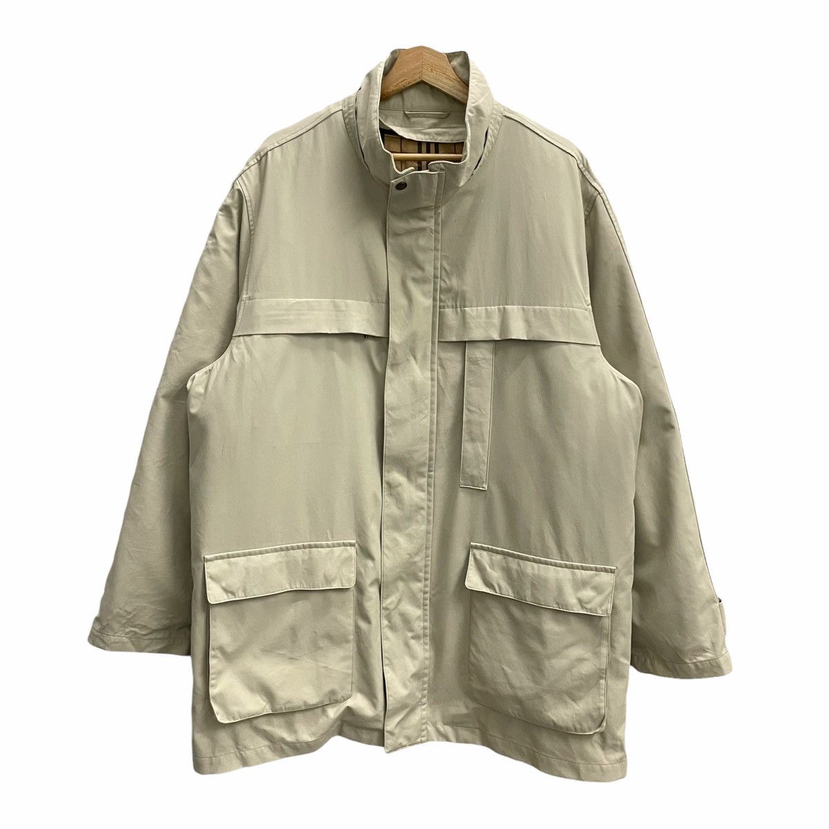 Burberry × Riccardo Tisci 💥BURBERRY LONDON JACKET MULTIPOCKET NOVACHECK Size US XL / EU 56 / 4 - 2 Thumbnail