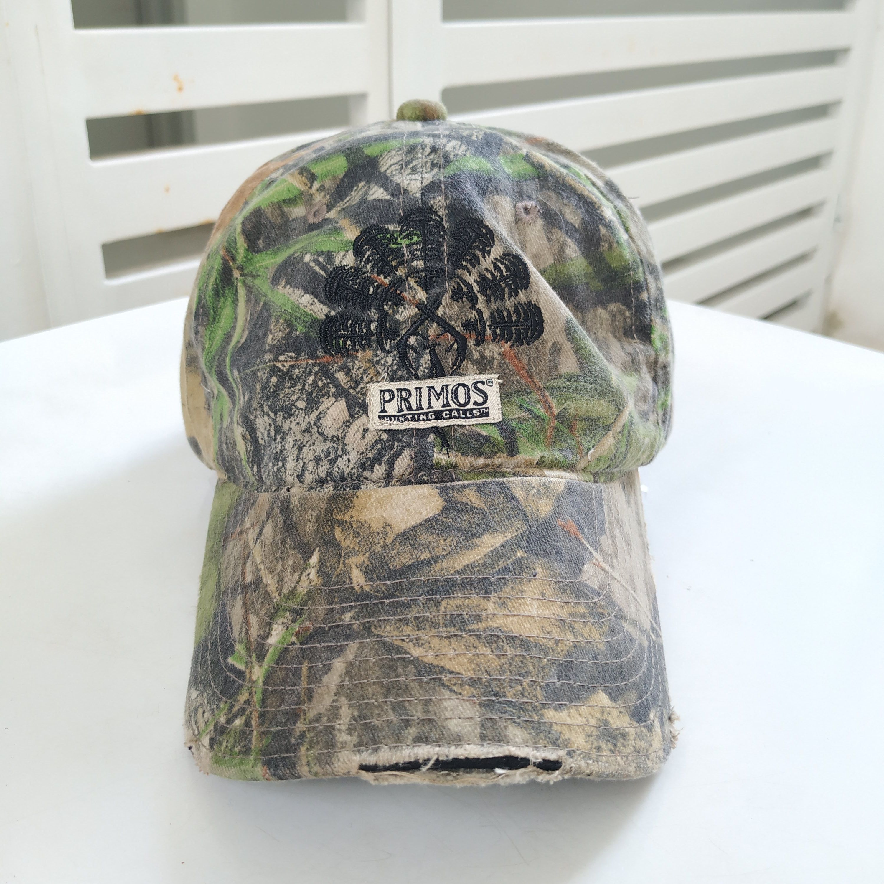 Vintage PRIMOS ARMY CAMO STYLE HUNTING CAMP HAT | Grailed