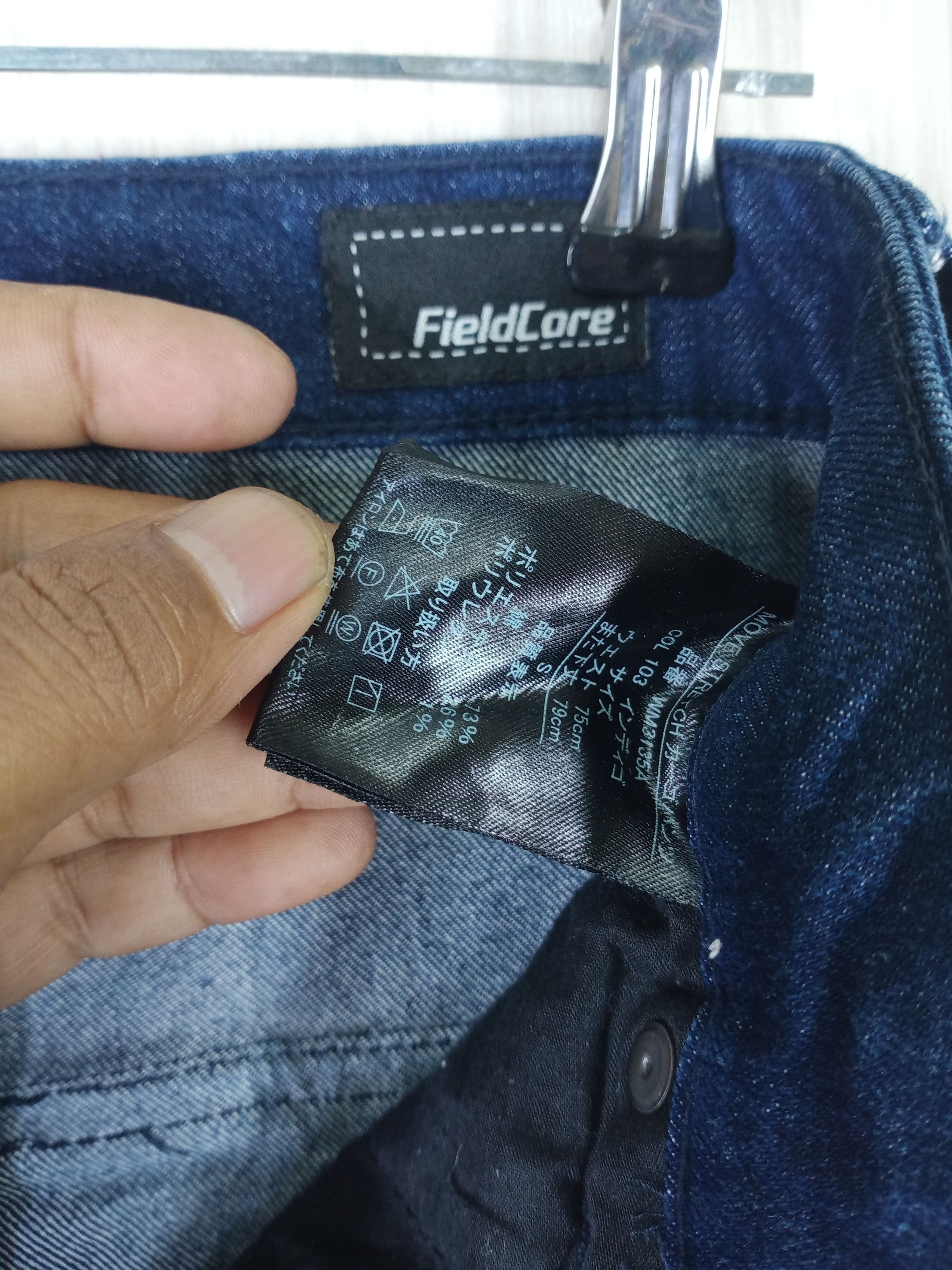 Rare Fieldcore Denim Cargo Pants Multipocket