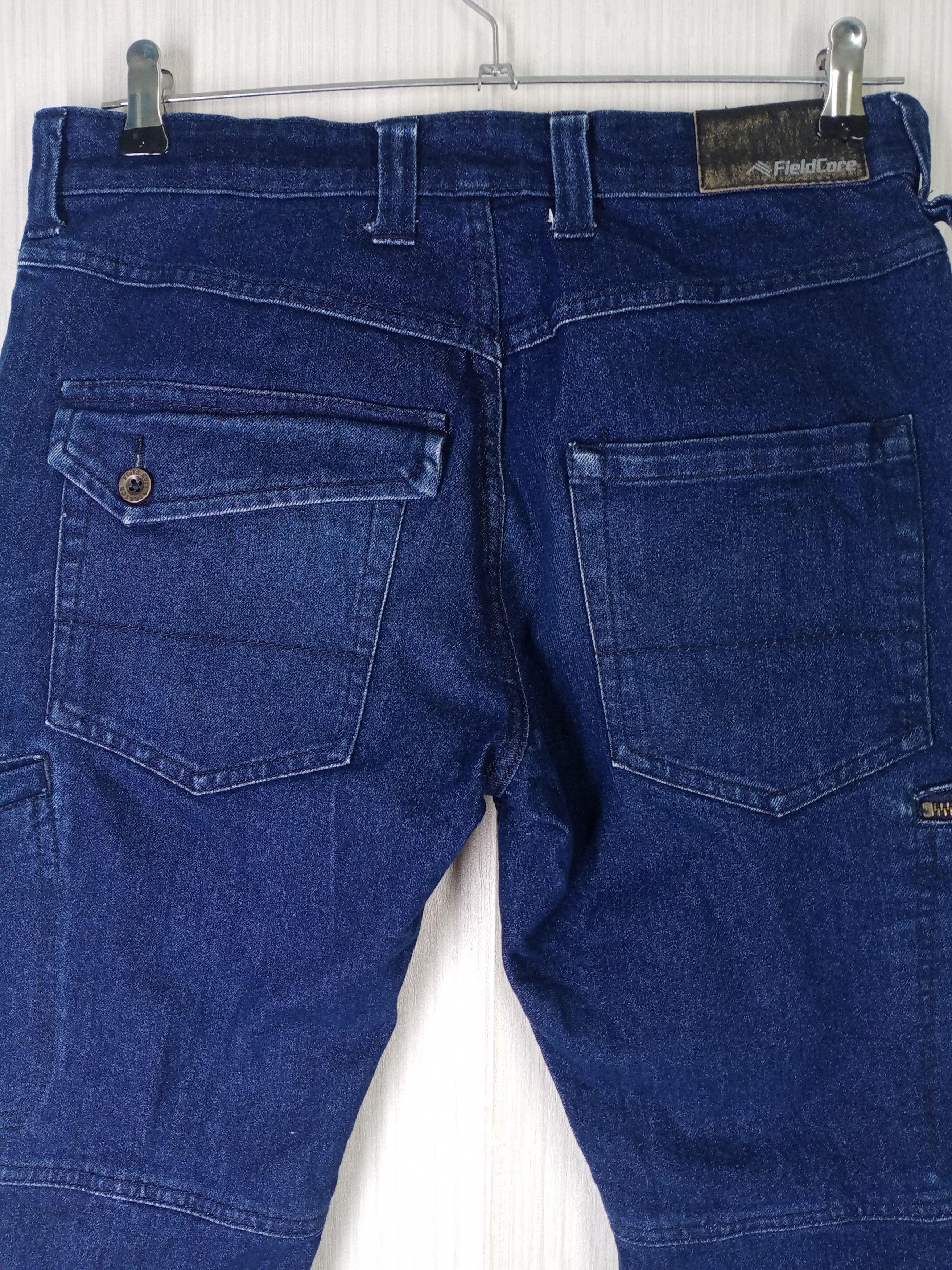 Rare Fieldcore Denim Cargo Pants Multipocket
