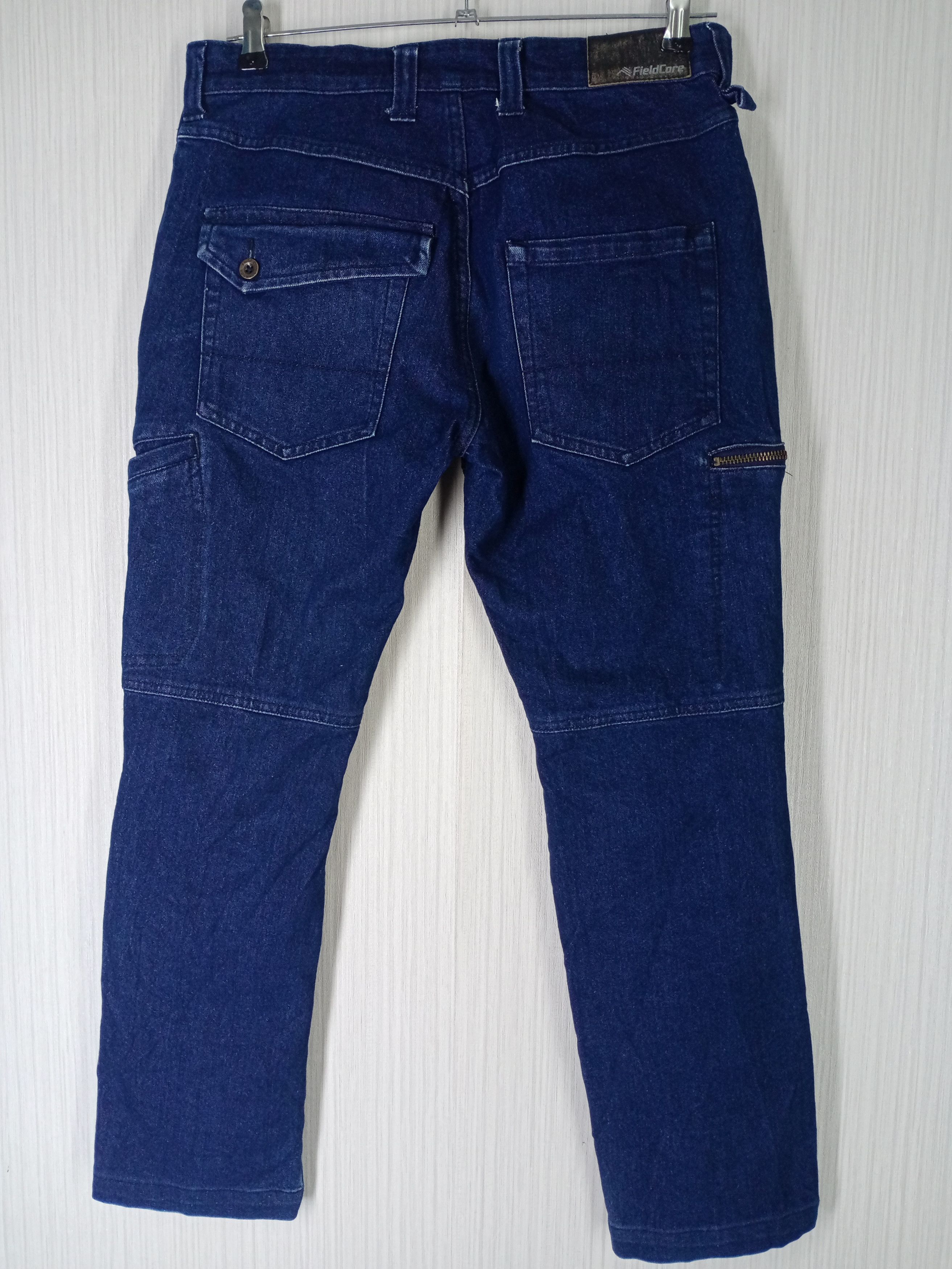 Rare Fieldcore Denim Cargo Pants Multipocket