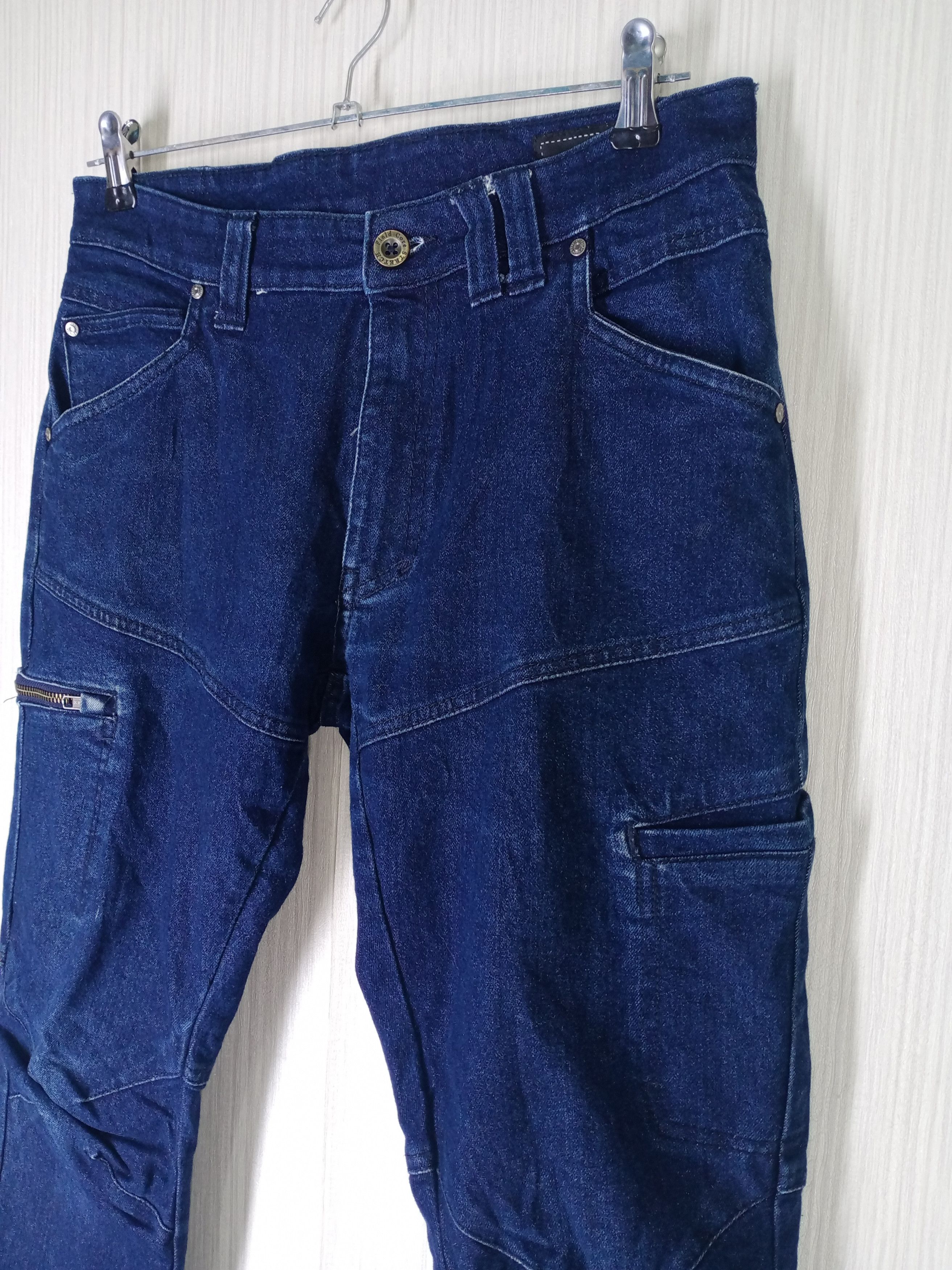 Rare Fieldcore Denim Cargo Pants Multipocket