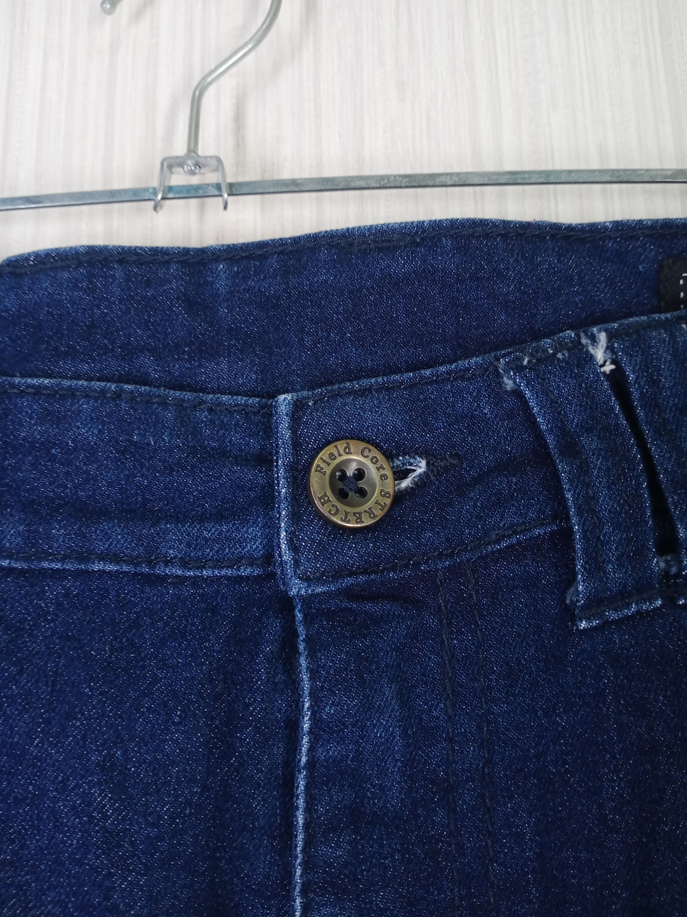 Rare Fieldcore Denim Cargo Pants Multipocket