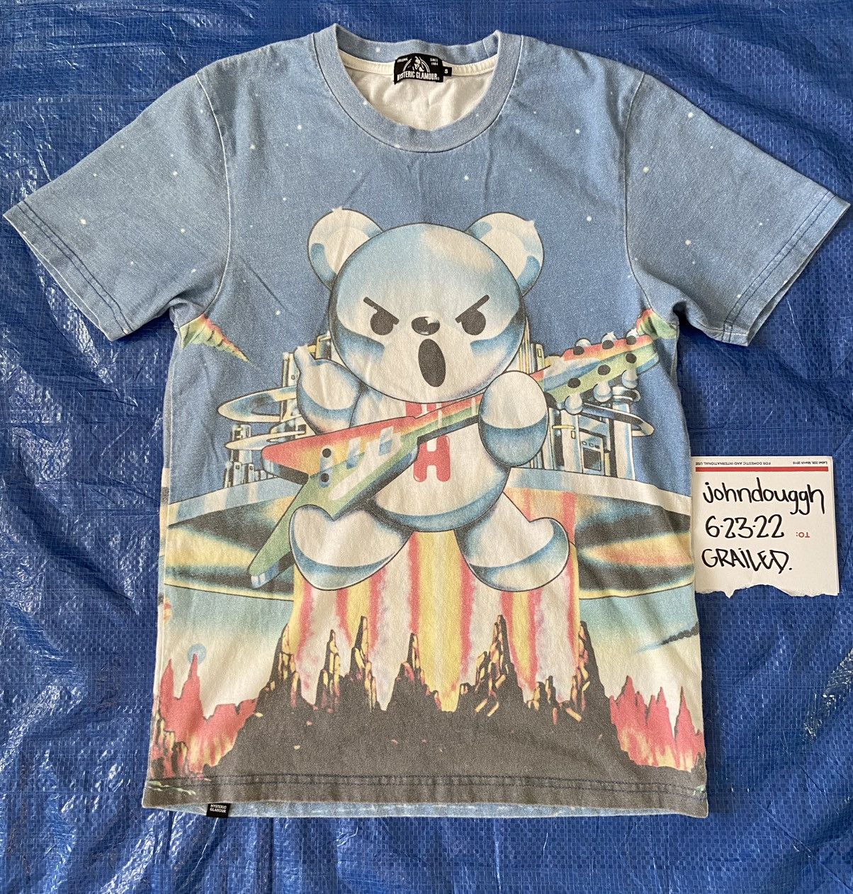 Hysteric Glamour Y2K Hysteric Glamour Bear Space Music Special Tee