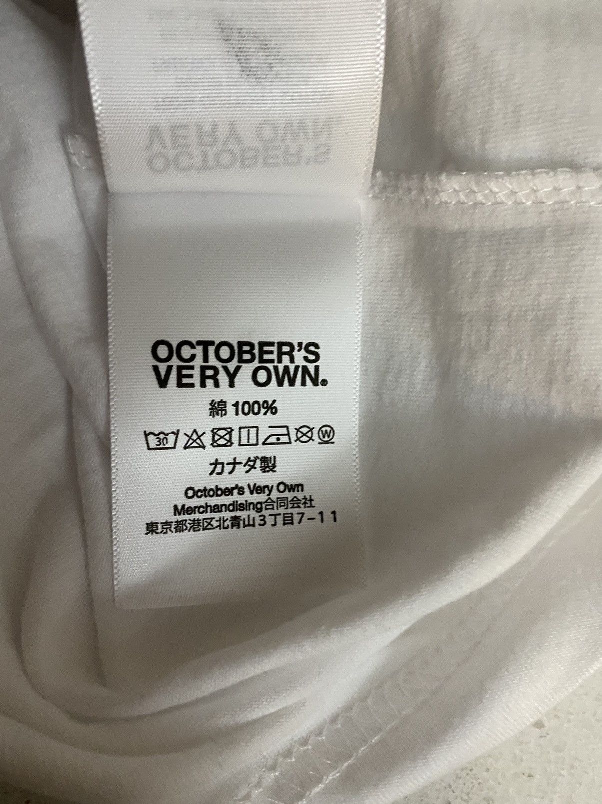 October's Very Own OVO Rose T-Shirt Size US L / EU 52-54 / 3 - 7 Thumbnail