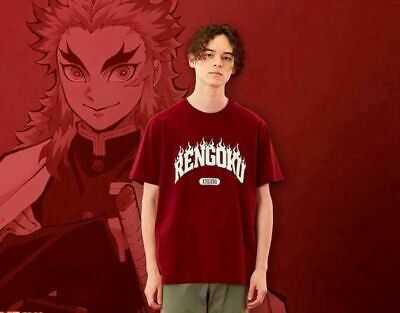 Japanese Brand Demon Slayer/Kimetsu no Yaiba Rengoku tshirt anime Size US L / EU 52-54 / 3 - 1 Thumbnail