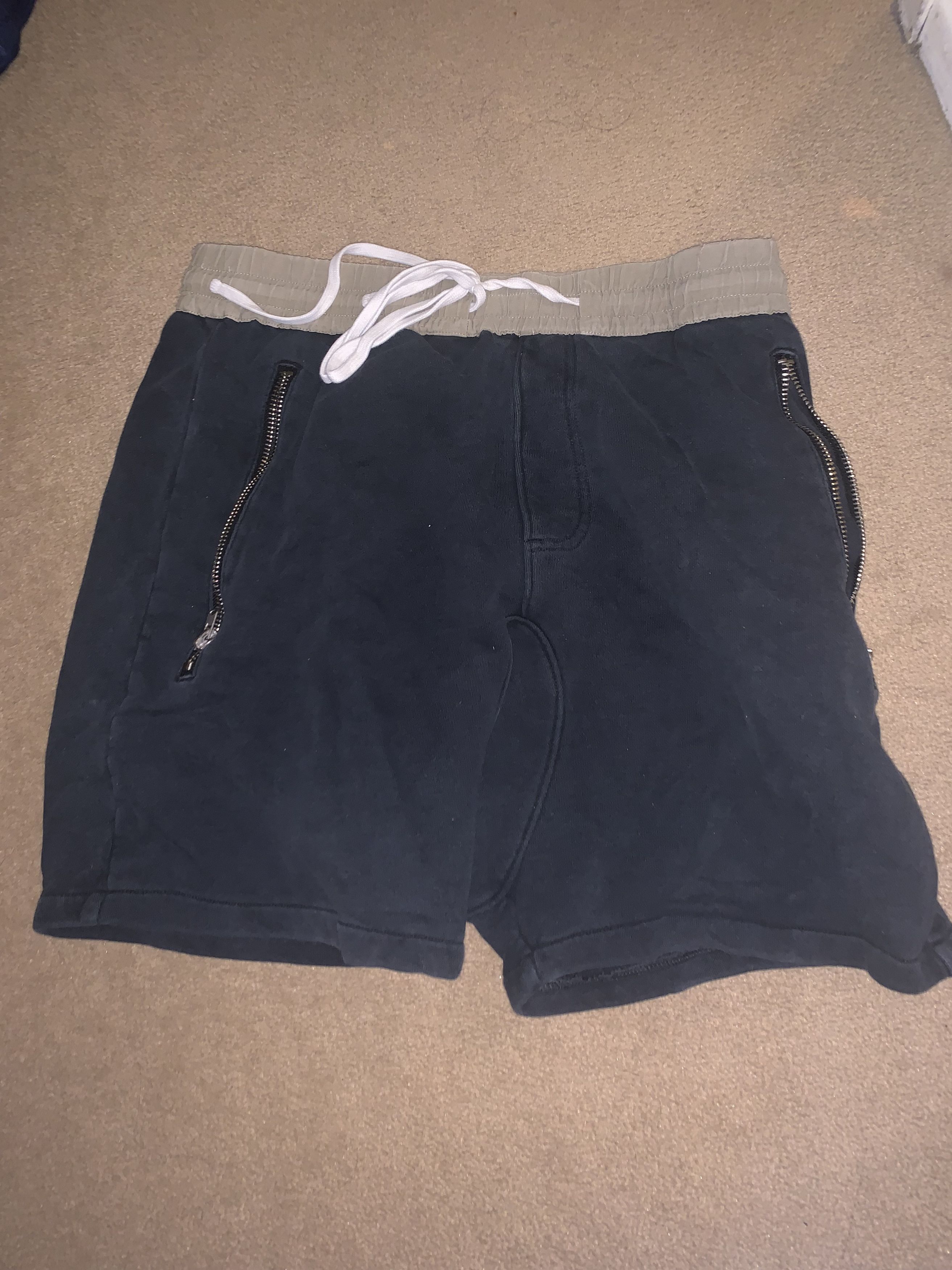 FEAR OF GOD FOG PACSUN BLACK DRAWSTRING SHORTS