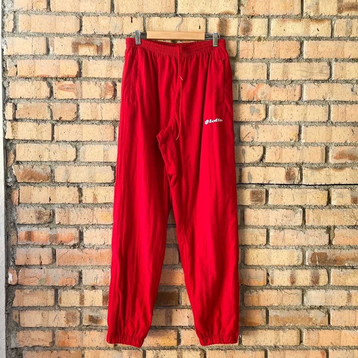 Lotto Sport Vintage 90’s AC Milan FC Football Trackpants Size US 30 / EU 46 - 1 Thumbnail