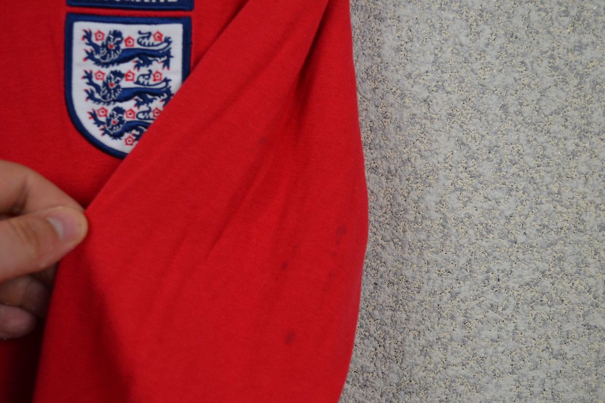 Umbro × Vintage England Umbro vintage long sleeve shirt jersey red soccer Size US S / EU 44-46 / 1 - 4 Thumbnail