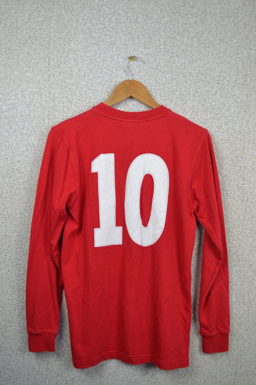 Umbro × Vintage England Umbro vintage long sleeve shirt jersey red soccer Size US S / EU 44-46 / 1 - 2 Thumbnail