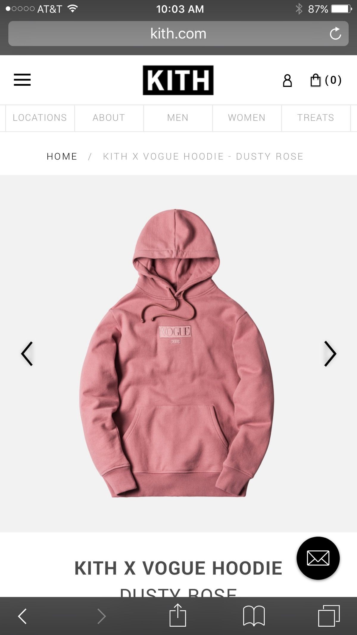 Kith Kith X Vogue Hoodie Grailed