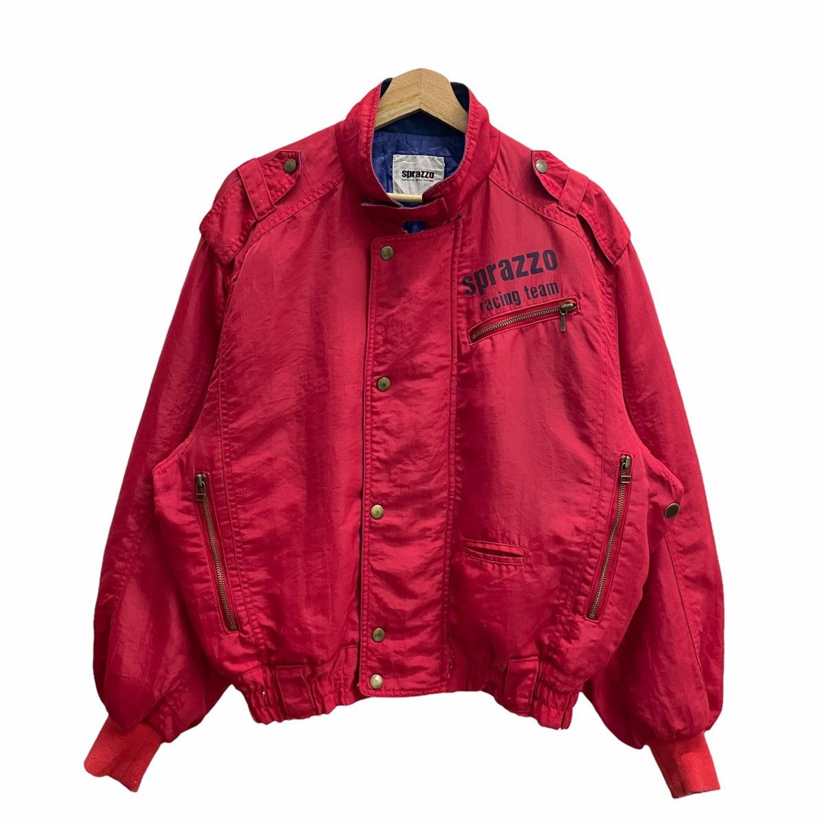 Hein Gericke × Sports Specialties 💥90s SPRAZZO RACING TEAM BOMBER JACKET Size US L / EU 52-54 / 3 - 1 Thumbnail