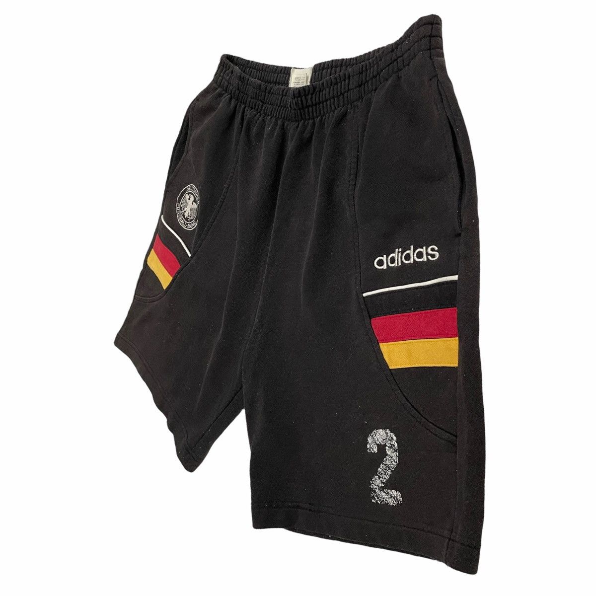 Adidas × Vintage 💥Vintage Adidas German Soccer Short Pant Size US 34 / EU 50 - 2 Thumbnail