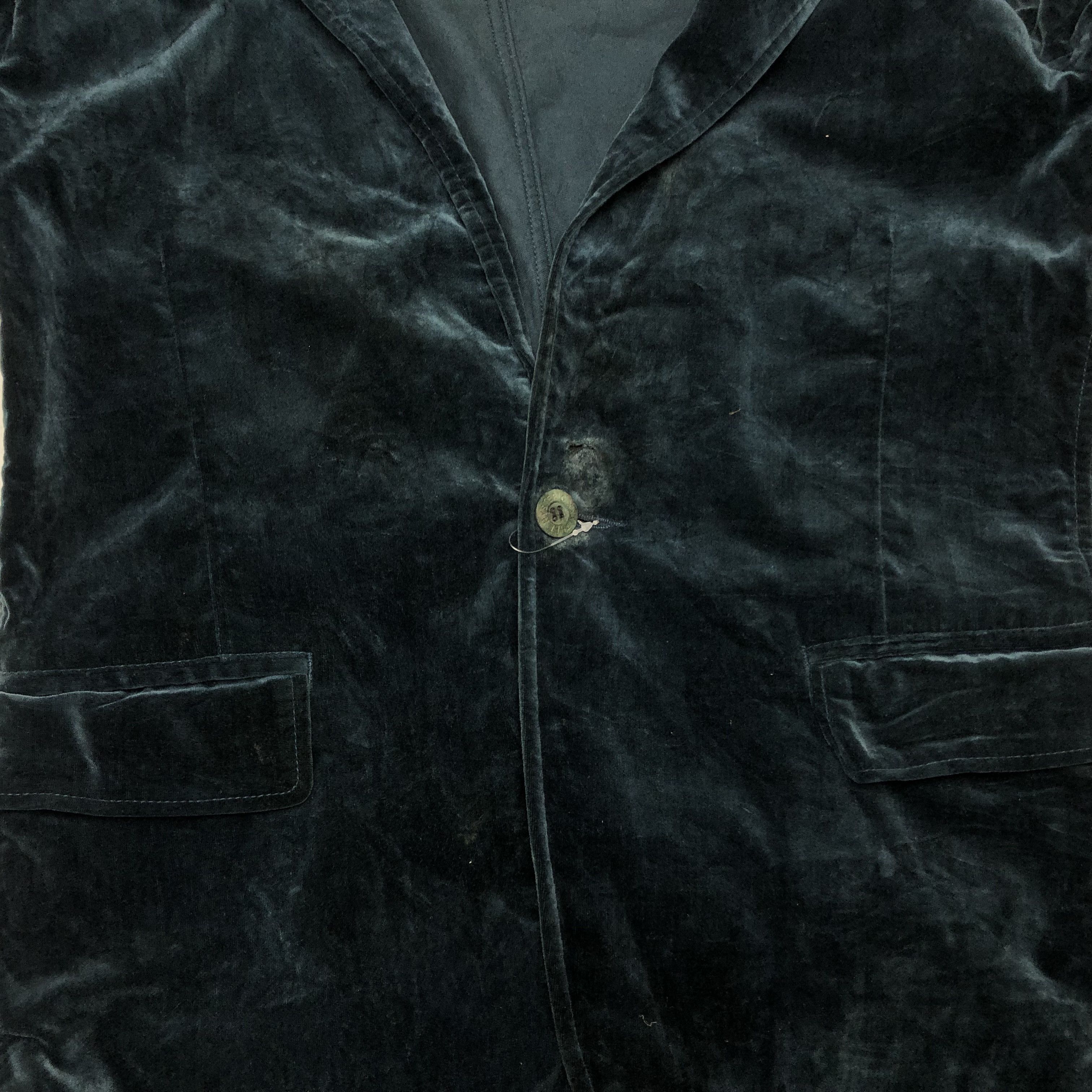 Hysteric Glamour Vintage Hysteric Glamour Velvet Rare Design Blazer jacket Size US M / EU 48-50 / 2 - 3 Thumbnail