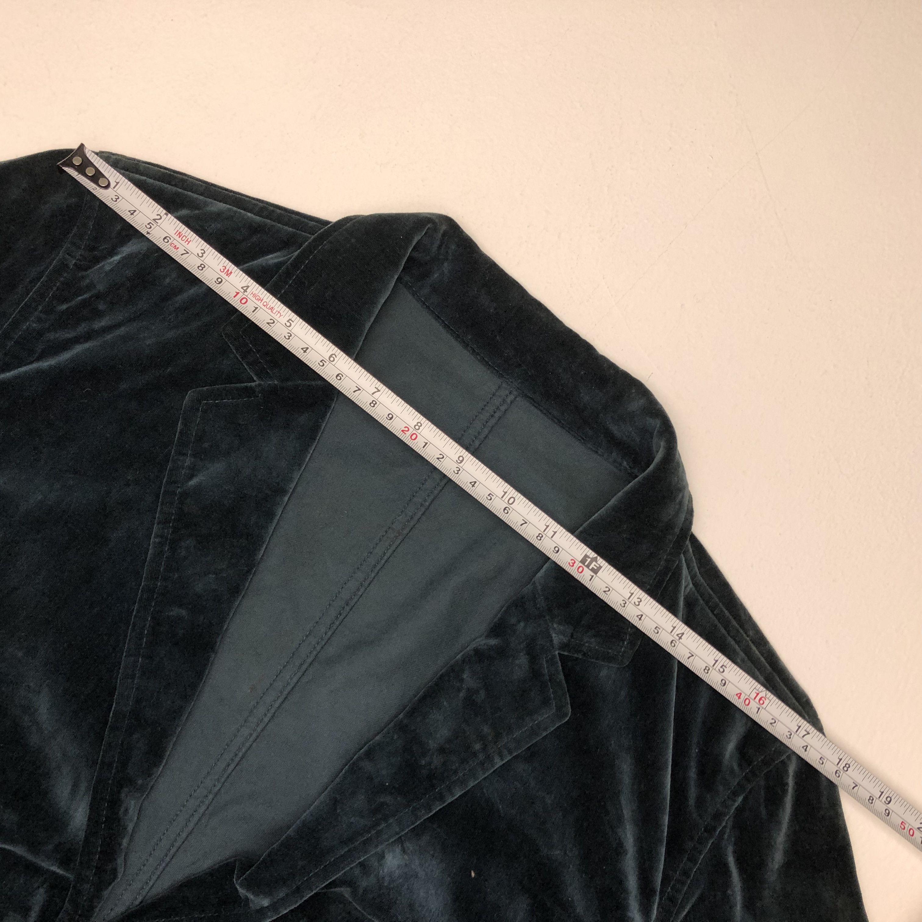 Hysteric Glamour Vintage Hysteric Glamour Velvet Rare Design Blazer jacket Size US M / EU 48-50 / 2 - 4 Thumbnail