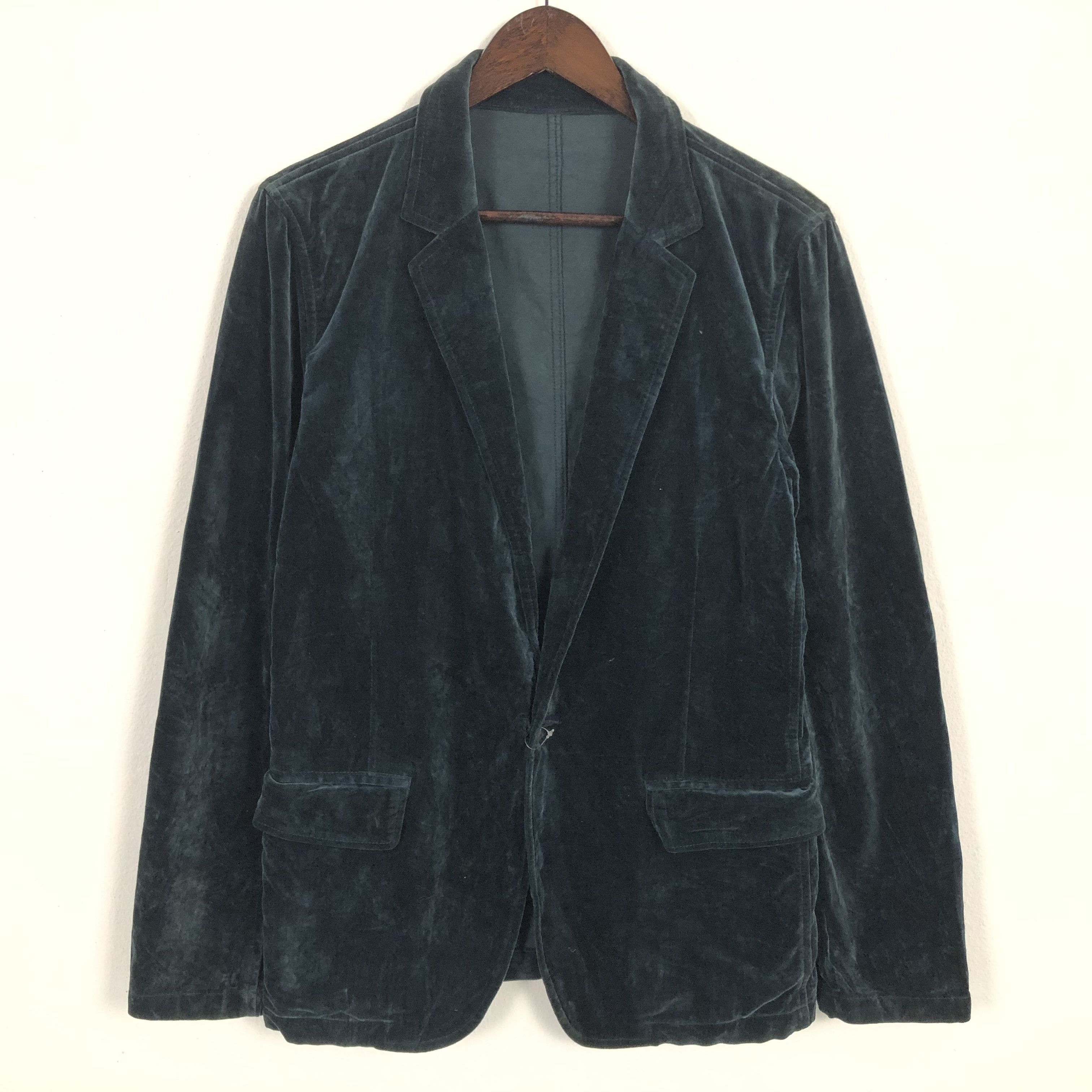 Vintage Hysteric Glamour Velvet Rare Design Blazer jacket