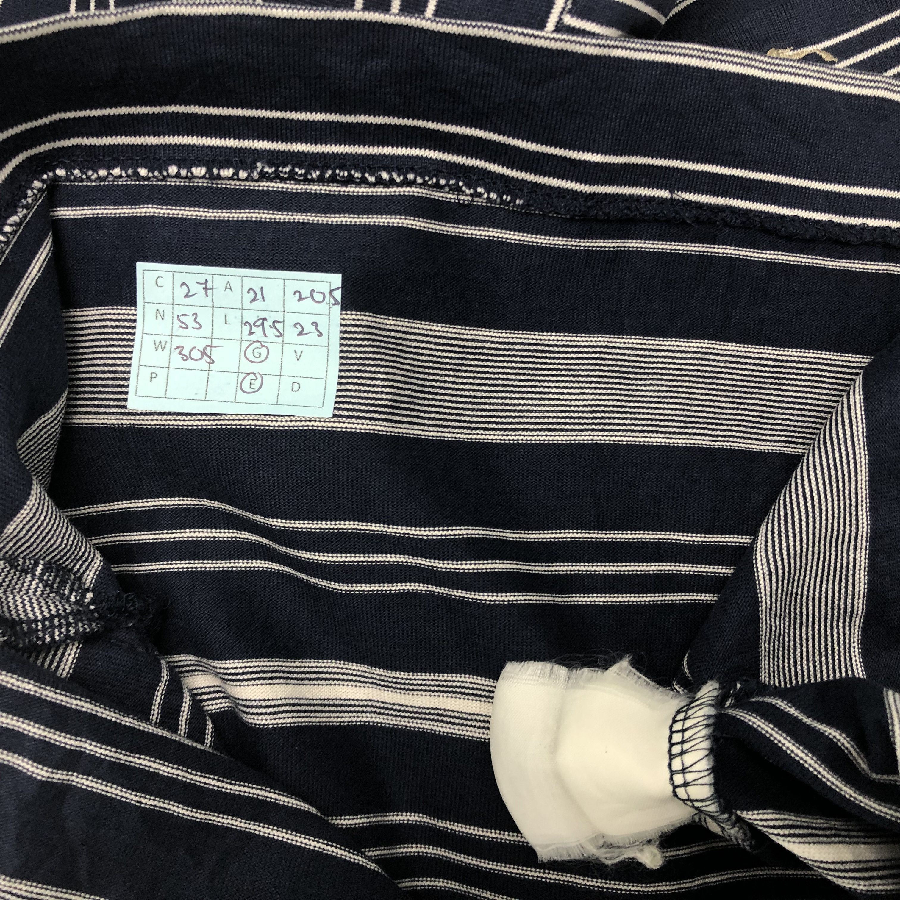 Burberry Vintage 90’s Burberrys London Striped Design T-shirt Size US M / EU 48-50 / 2 - 7 Thumbnail