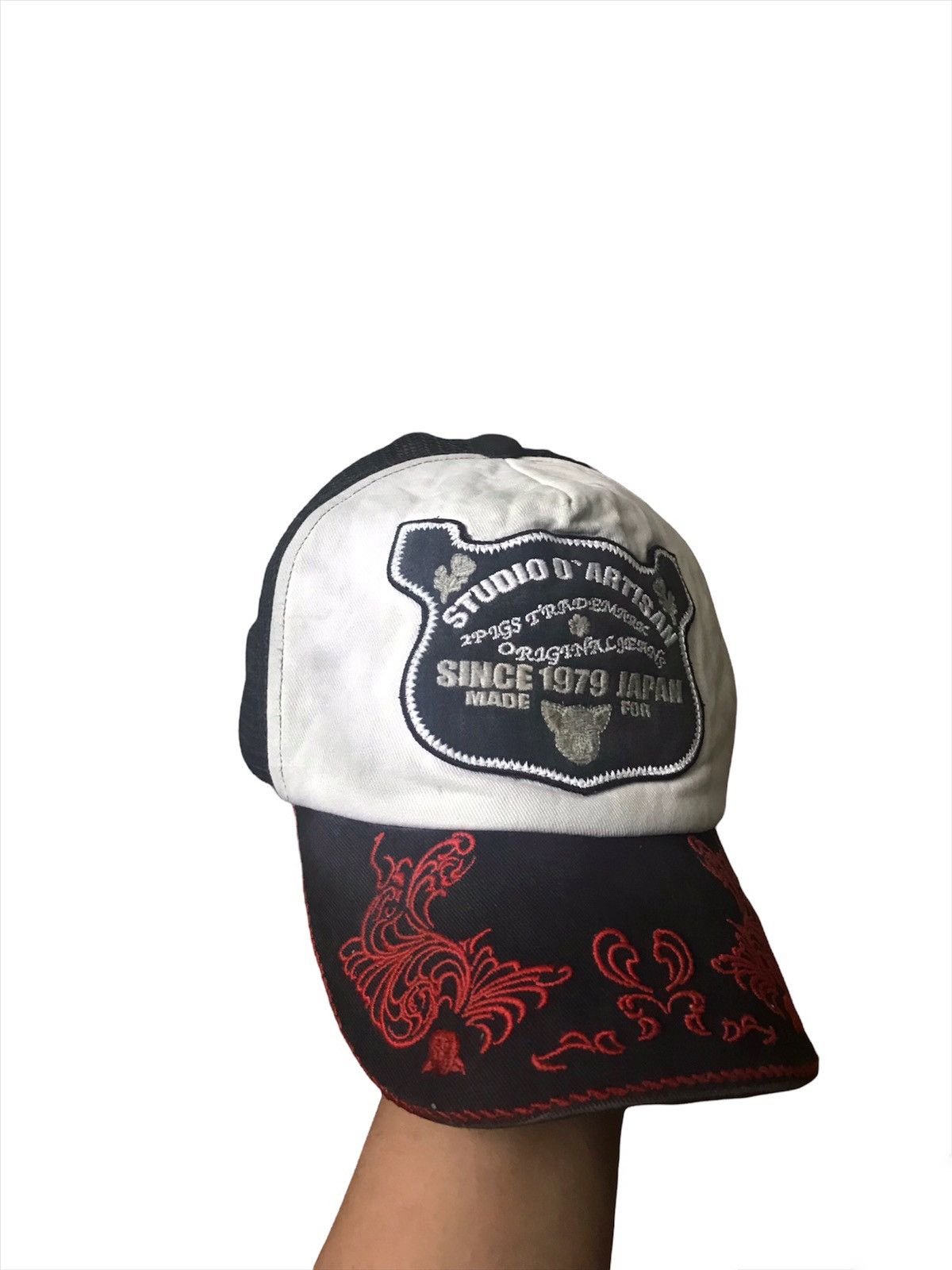 Studio D'Artisan Vintage studio d artisan trucker hat Size ONE SIZE - 3 Thumbnail