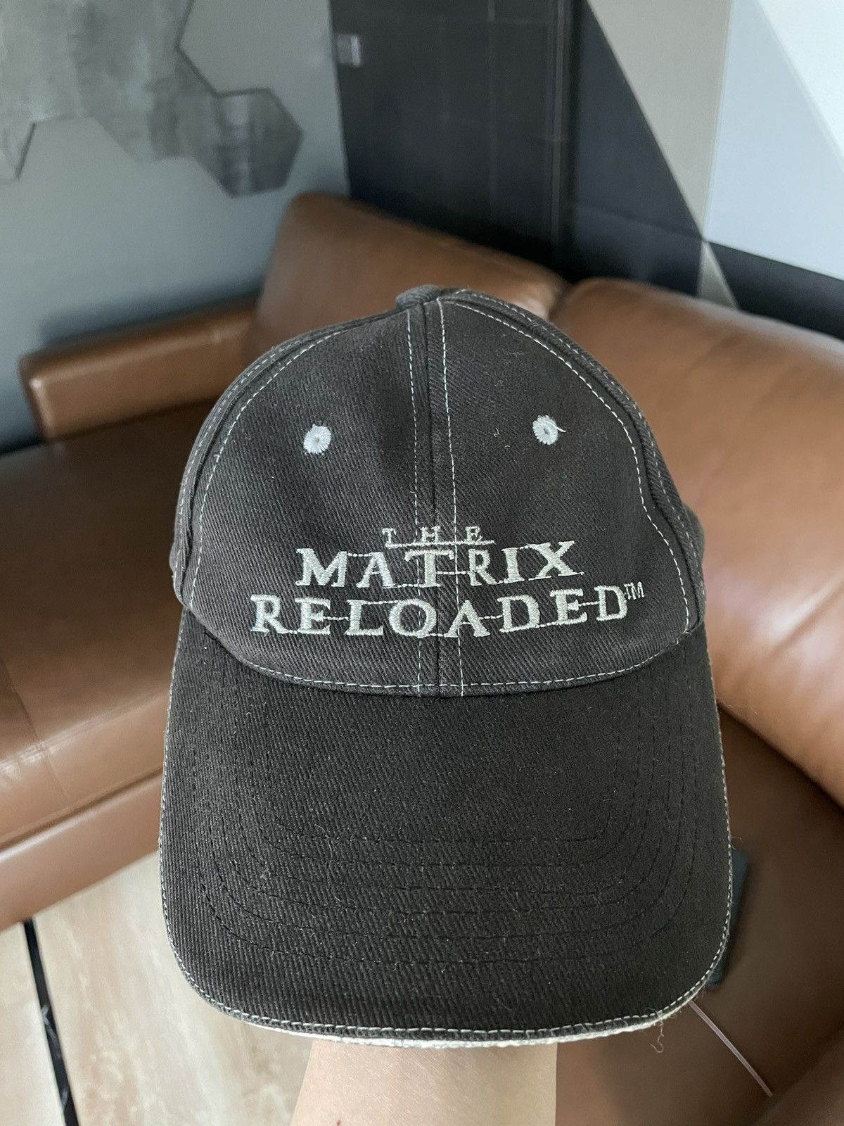 Vintage VINTAGE 2003 THE MATRIX RELOADED MOVIE PROMO CAP Size ONE SIZE - 8 Thumbnail