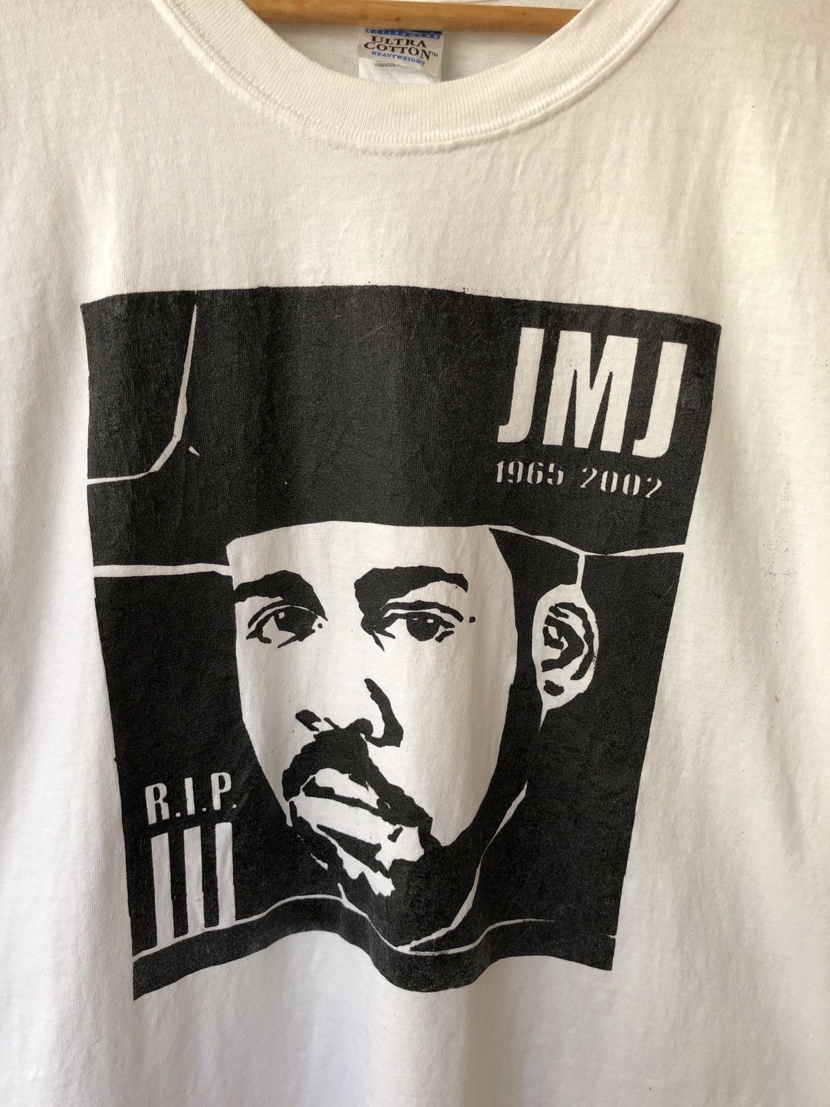 Rap Tees × Run Dmc × Vintage 2000s RUN DMC JAM MASTER JAY TRIBUTE 