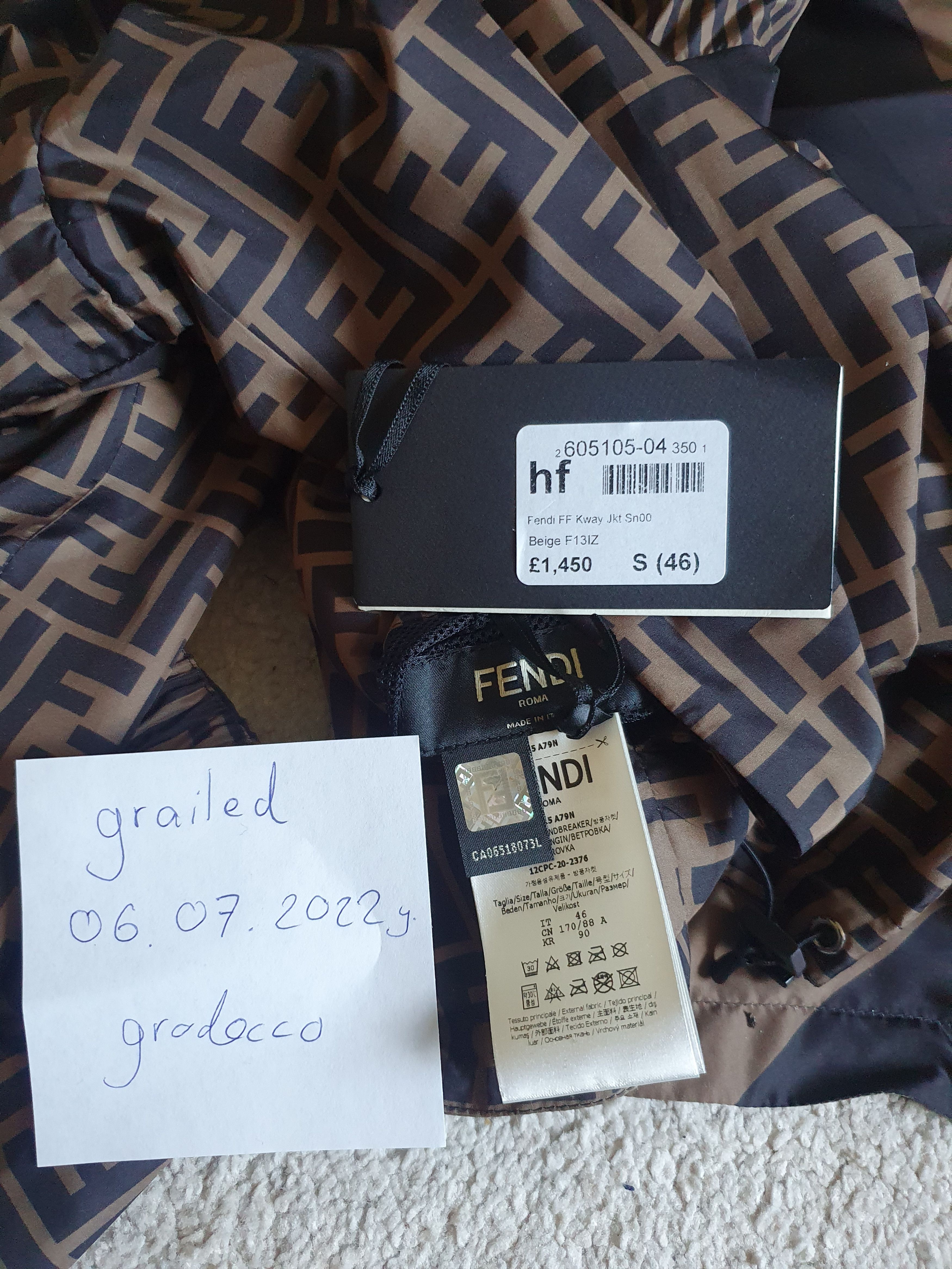 Fendi Fendi reversible jacket Size US S / EU 44-46 / 1 - 9 Thumbnail