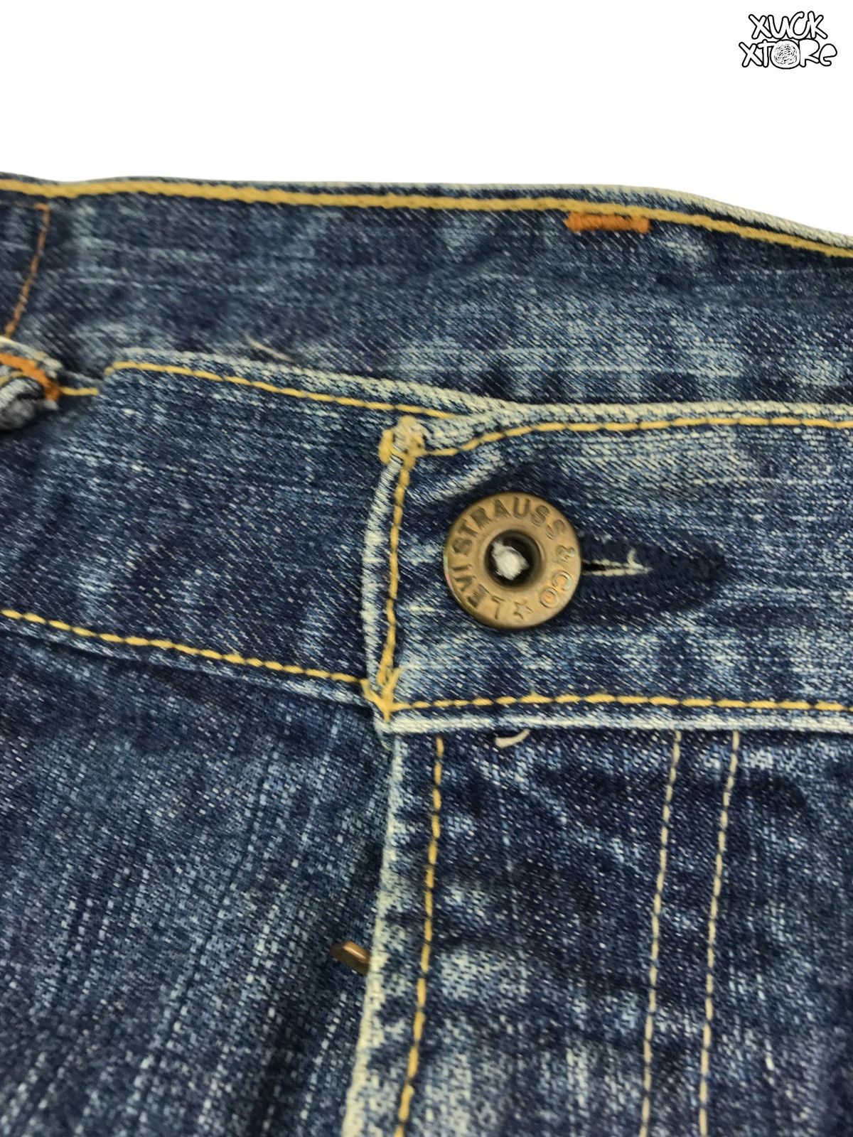 Levi's Distressed Levi’s 3 Quarter Jeans Size US 34 / EU 50 - 3 Thumbnail