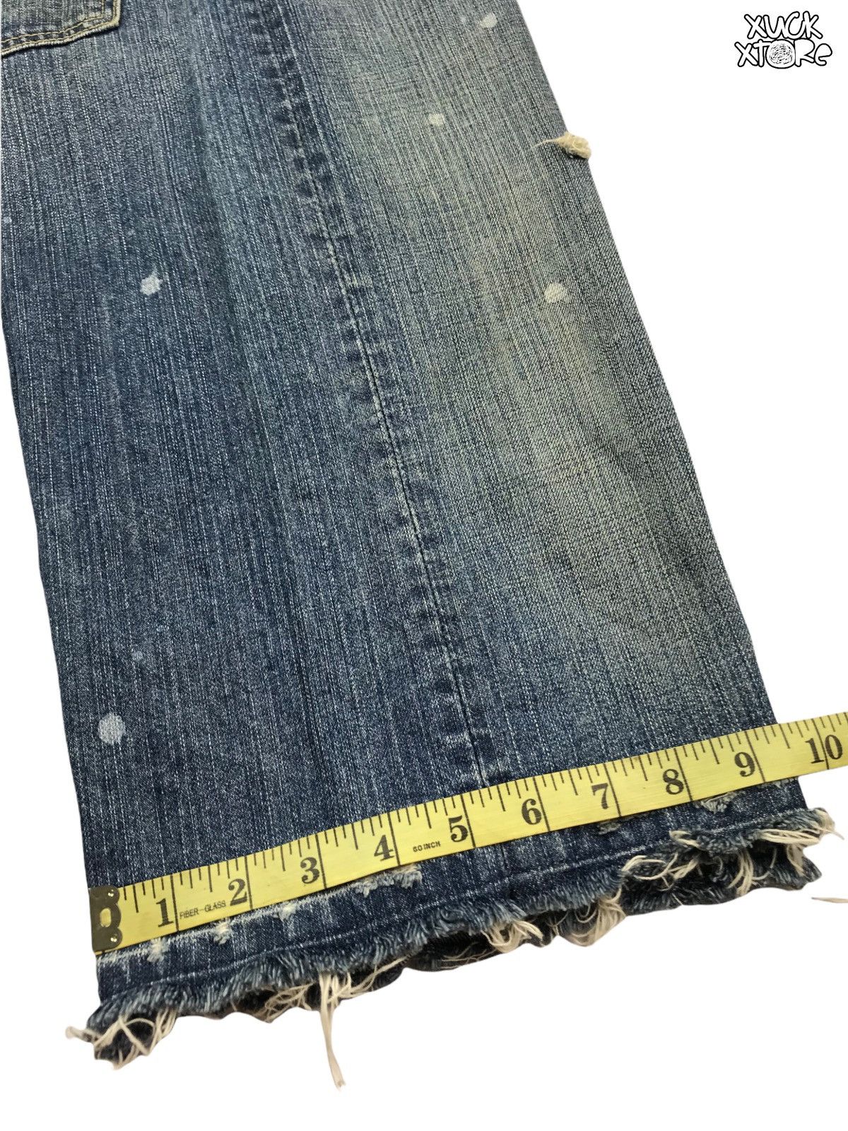 Levi's Distressed Levi’s 3 Quarter Jeans Size US 34 / EU 50 - 11 Thumbnail