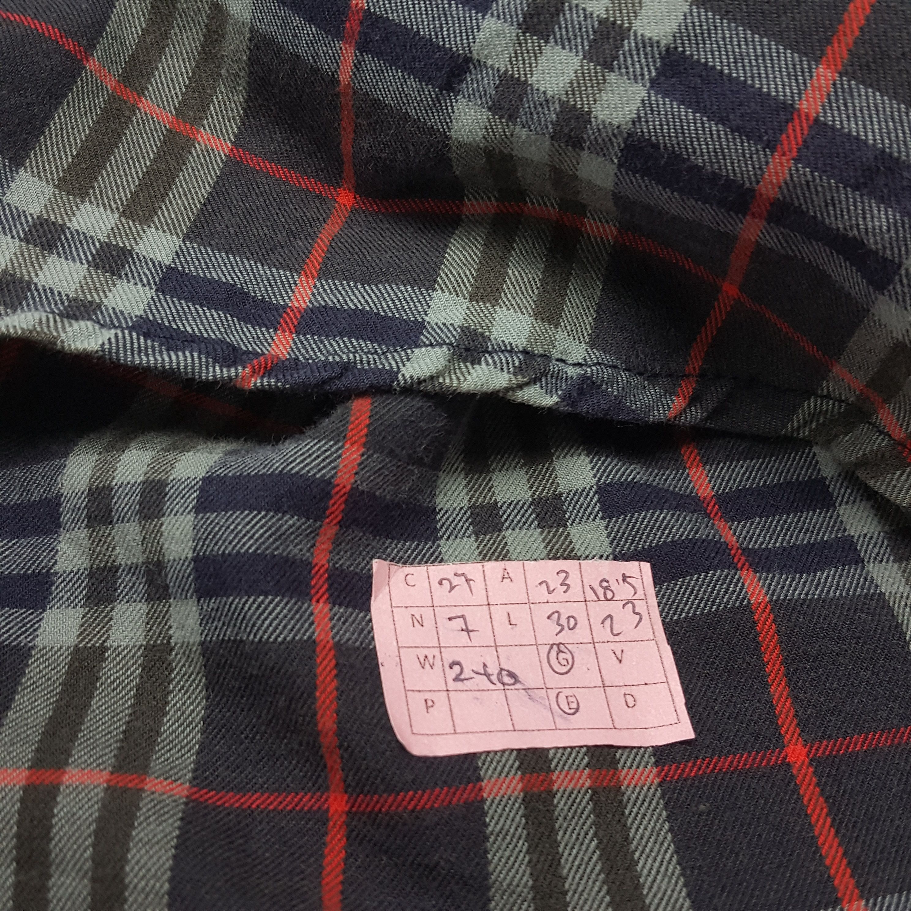 Burberry Nova Check Blue Shirt
