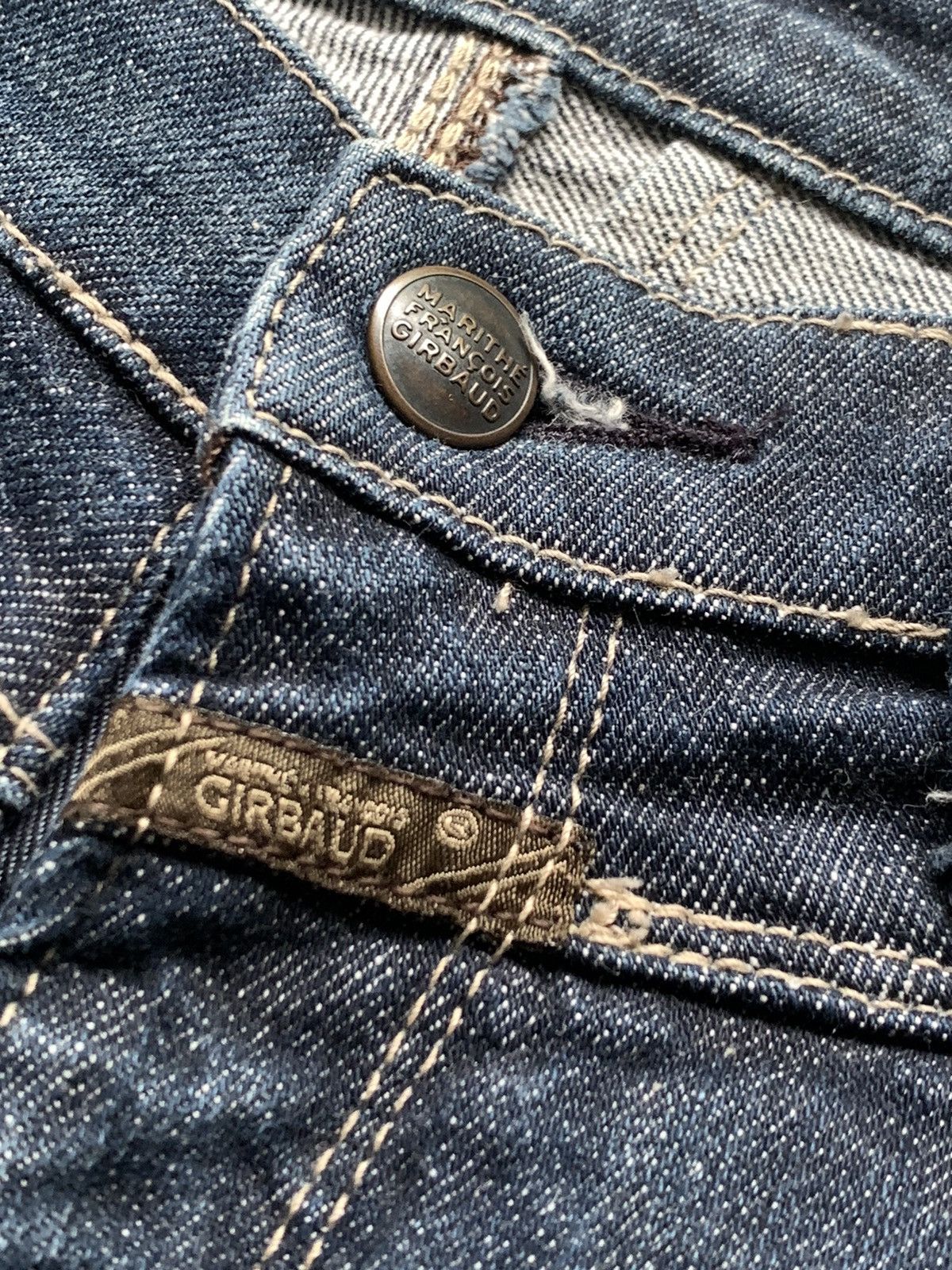 Designer × Marithe + Francois Girbaud × Vintage Marithé Francois Girbaud Bootcut Jeans Size 30" / US 8 / IT 44 - 10 Thumbnail