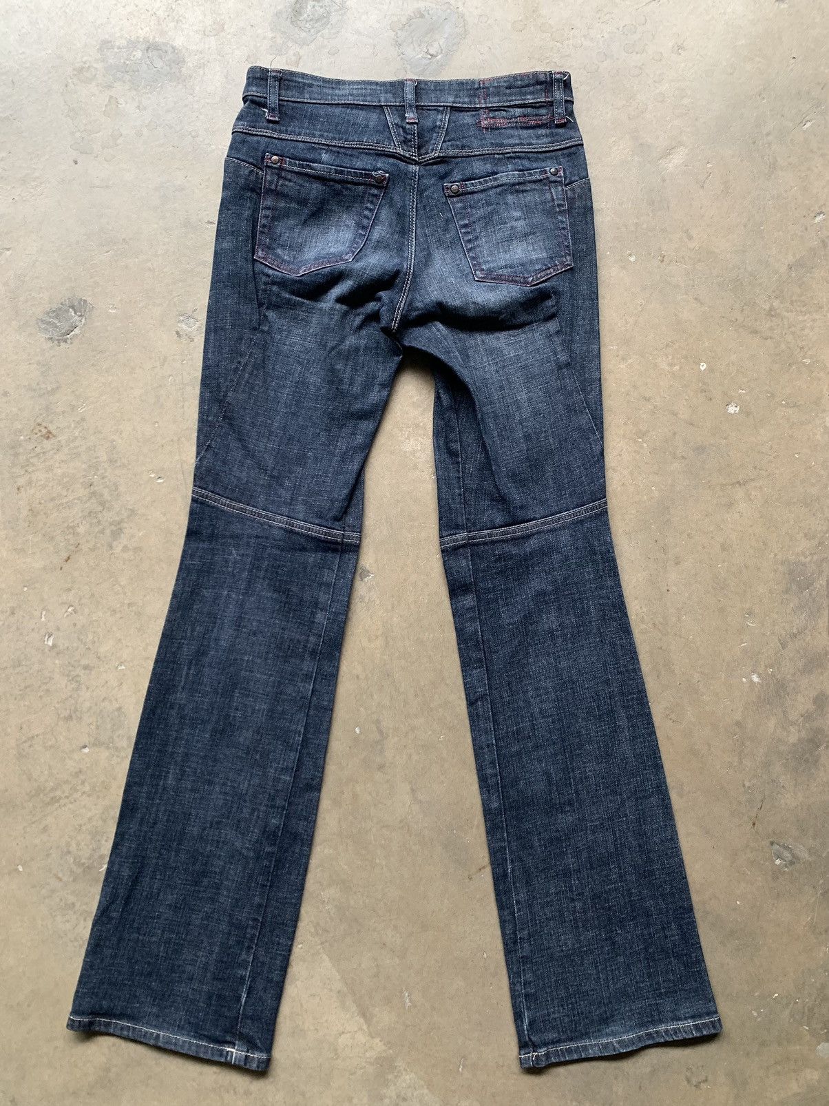 Designer × Marithe + Francois Girbaud × Vintage Marithé Francois Girbaud Bootcut Jeans Size 30" / US 8 / IT 44 - 2 Thumbnail