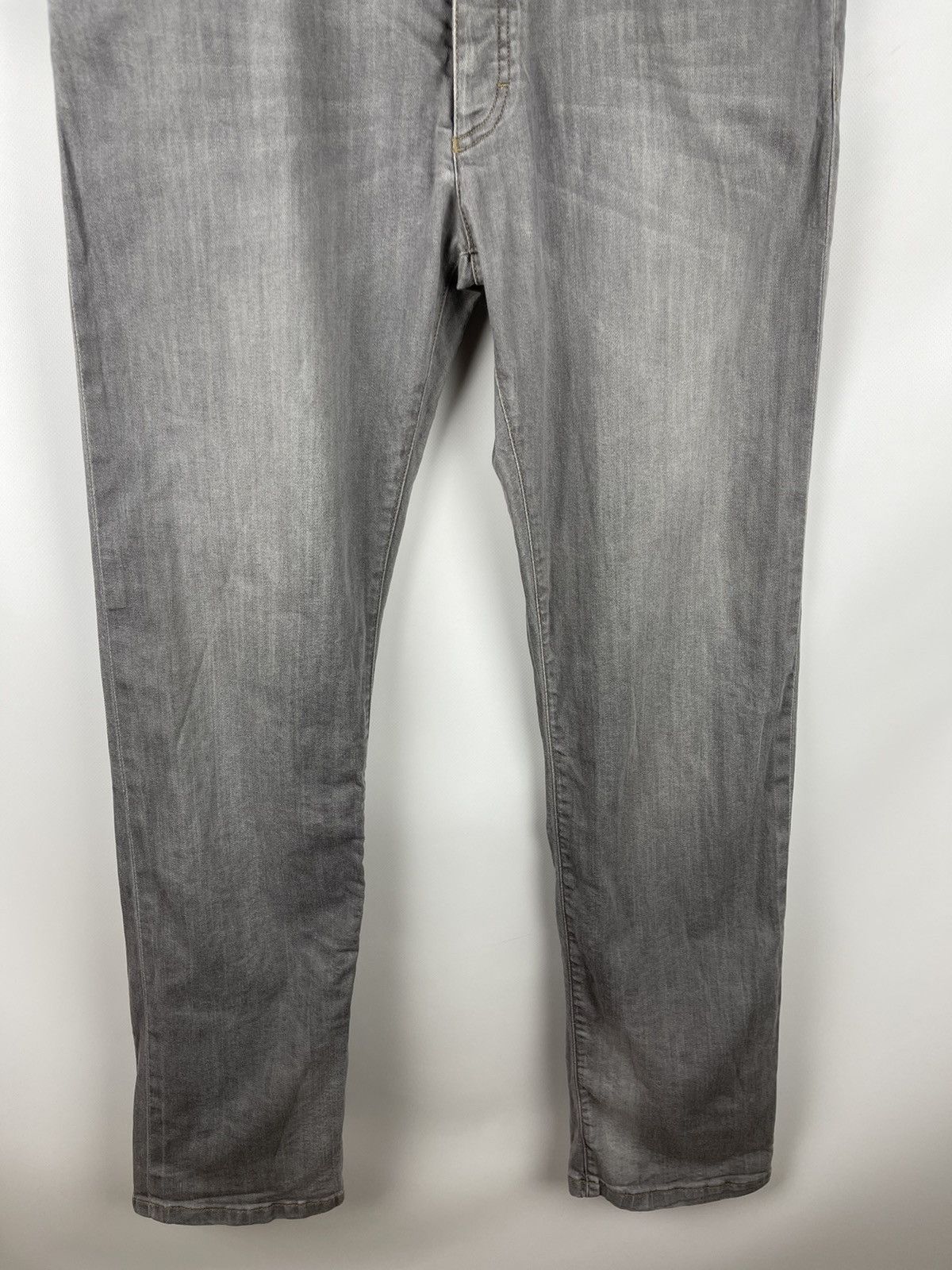 Ermenegildo Zegna Zegna Sport selvedge grey comfort denim regular fit jeans Size US 34 / EU 50 - 7 Thumbnail