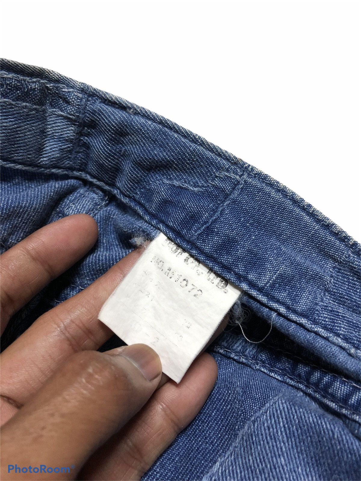 If Six Was Nine FLARED⚡️⚡️BISON ABSTRACT JEANS Size US 29 - 6 Thumbnail