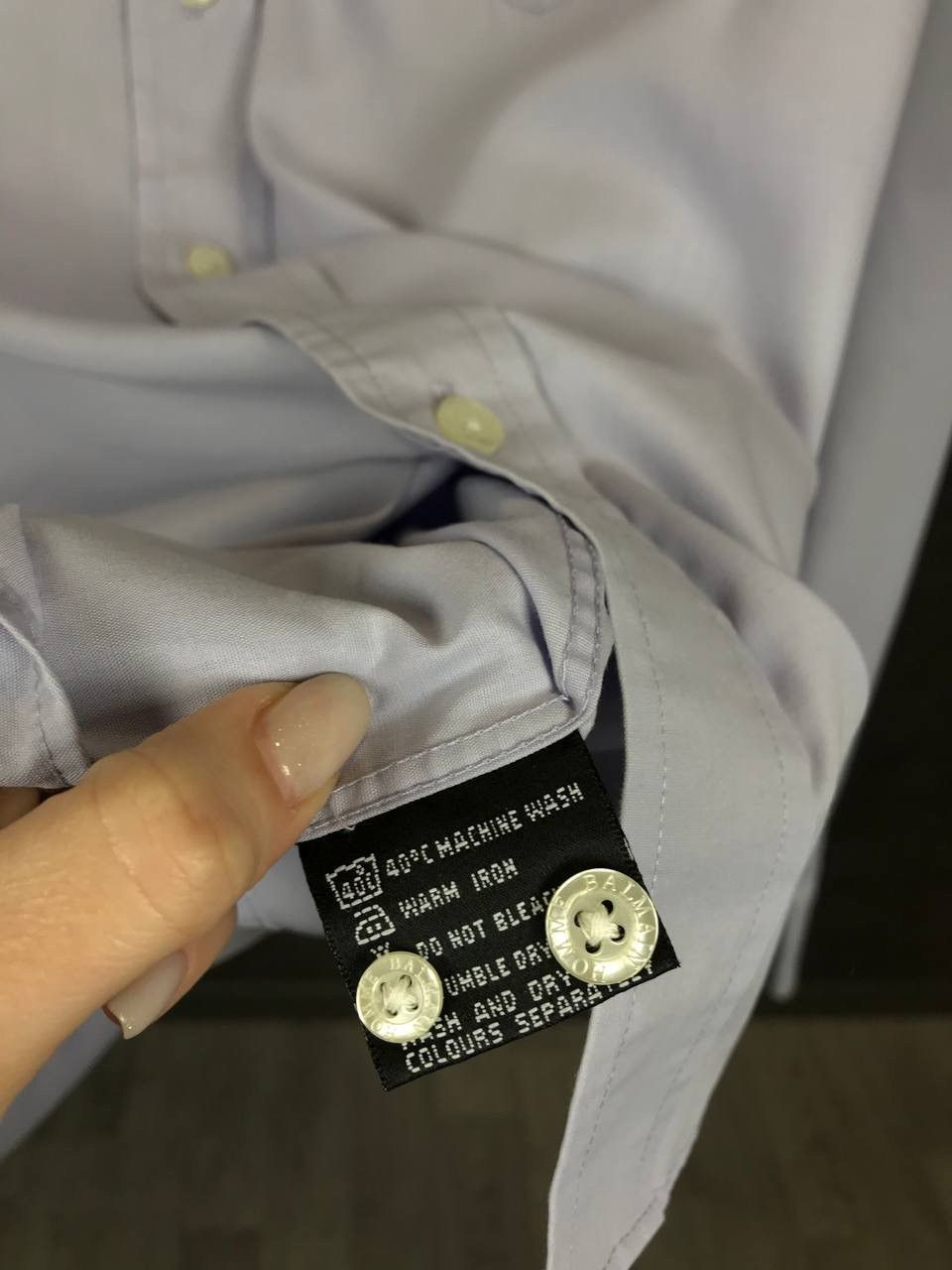 Balmain × Designer × Vintage Balmain Homme designer vintage luxury shirt Size US L / EU 52-54 / 3 - 5 Thumbnail