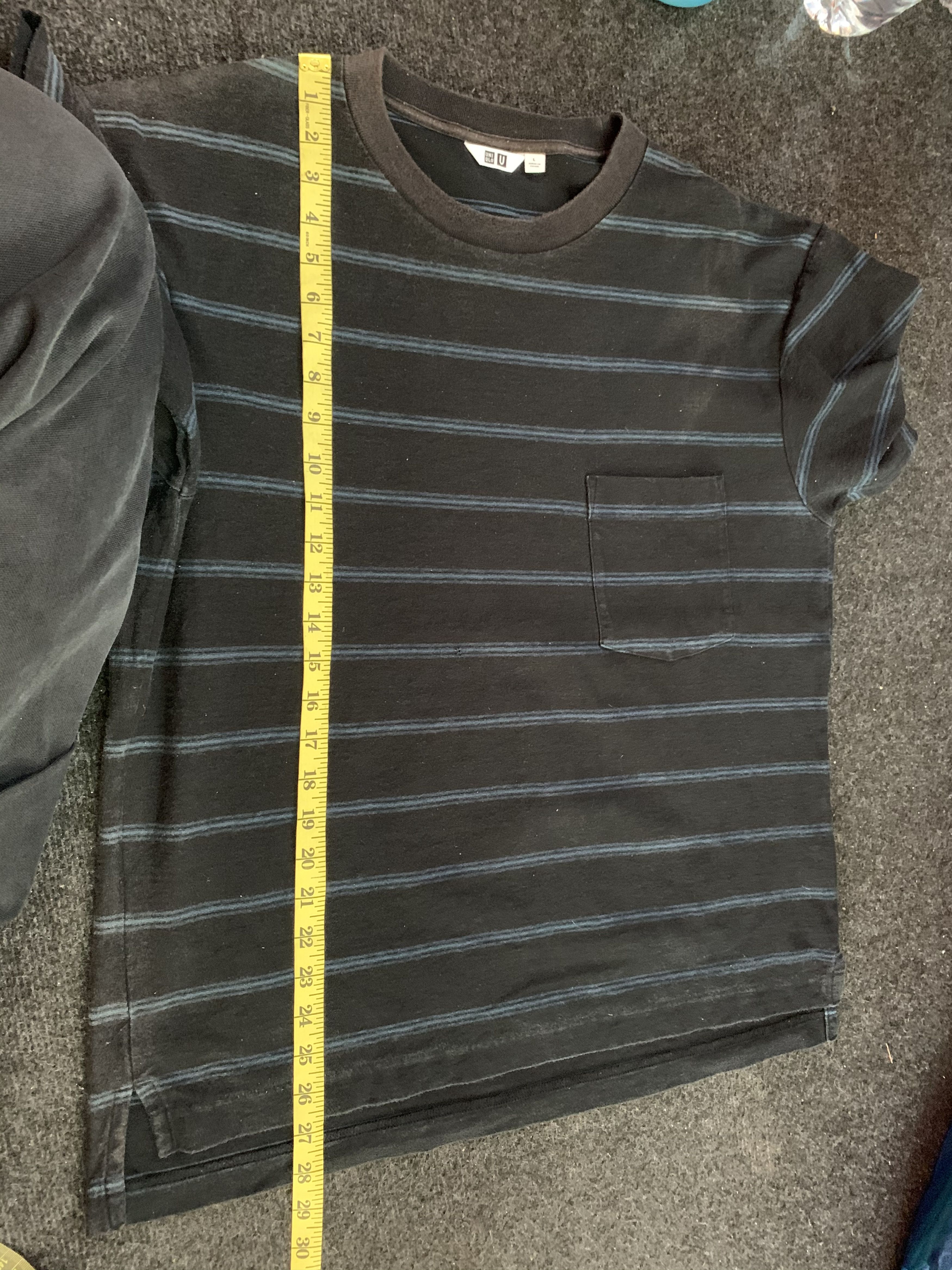 Christophe Lemaire 🔥Uniqlo U Lemaire Stripes Pocket Tee Size US L / EU 52-54 / 3 - 10 Thumbnail
