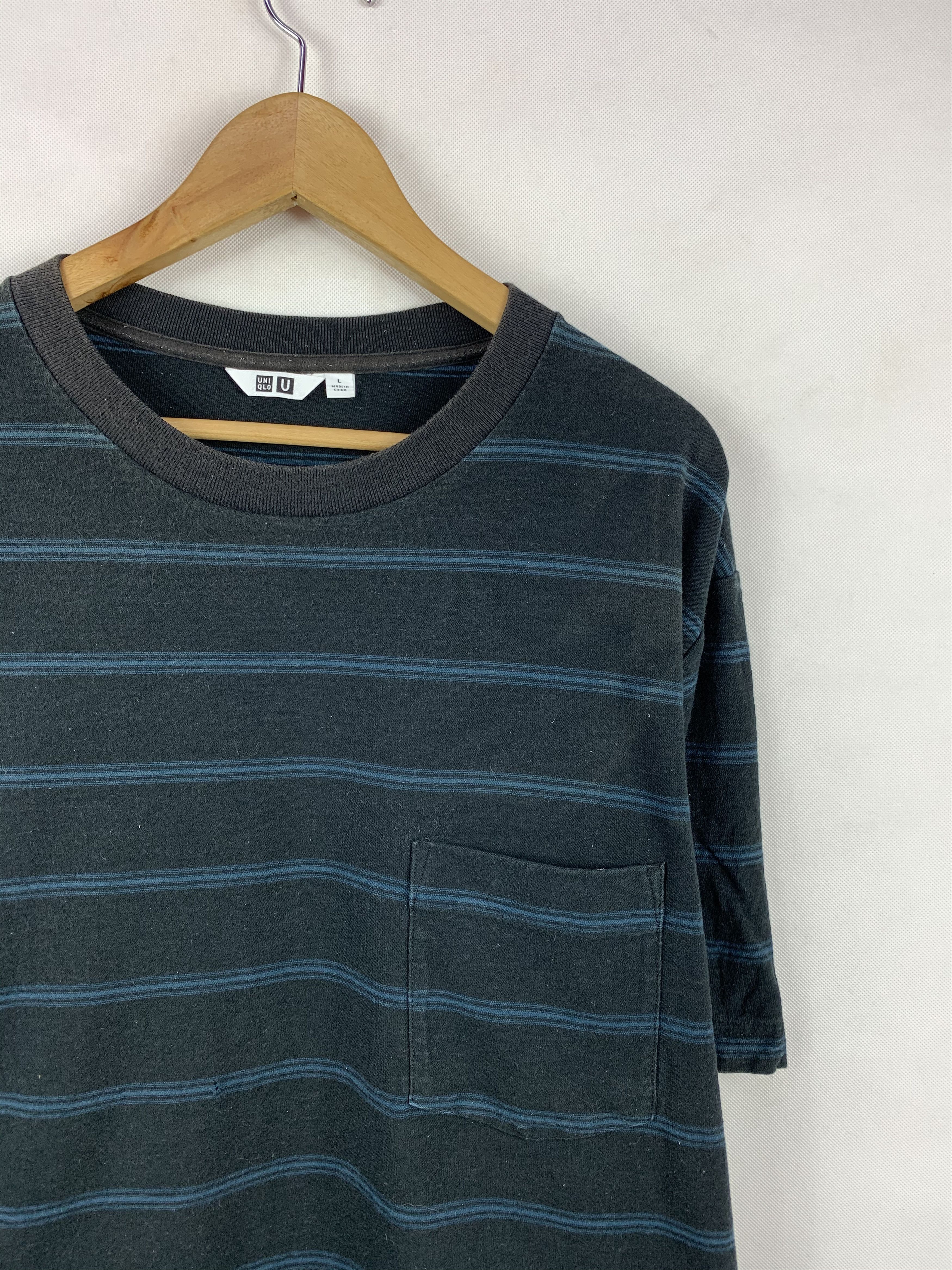 Christophe Lemaire 🔥Uniqlo U Lemaire Stripes Pocket Tee Size US L / EU 52-54 / 3 - 3 Thumbnail