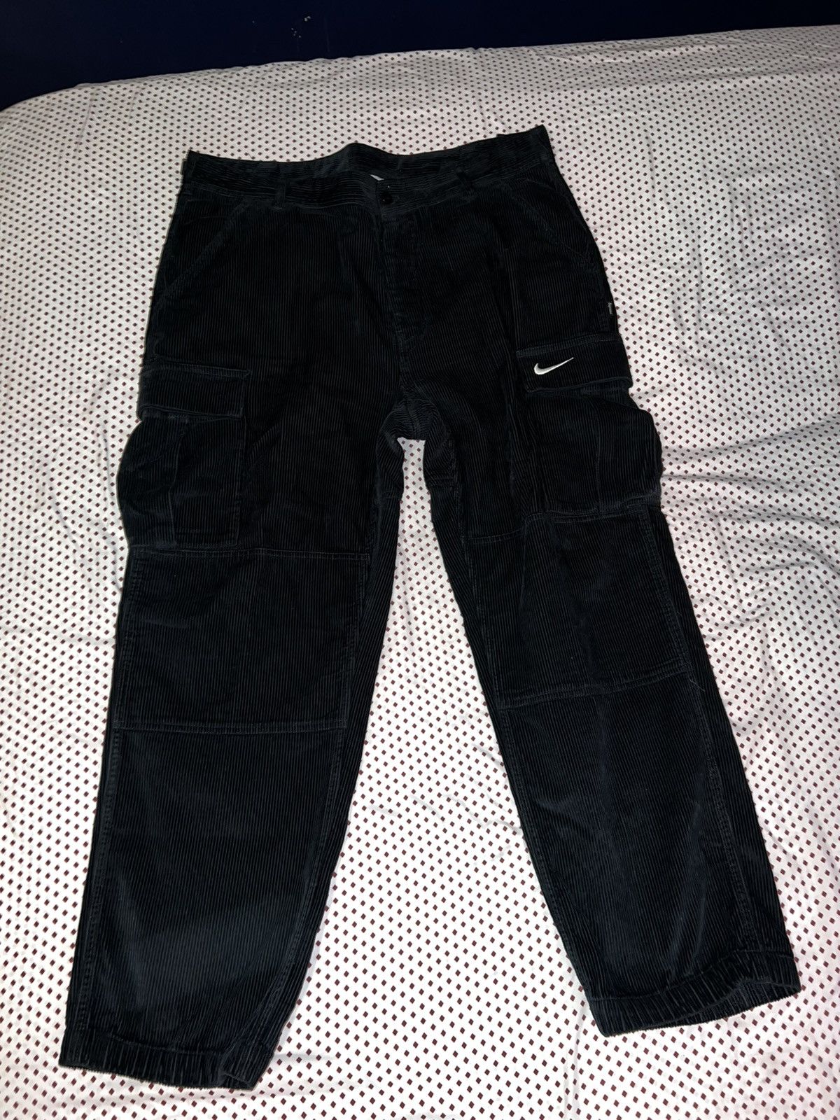 Supreme Supreme Nike Arc Corduroy Cargo Pant XL BLACK | Grailed