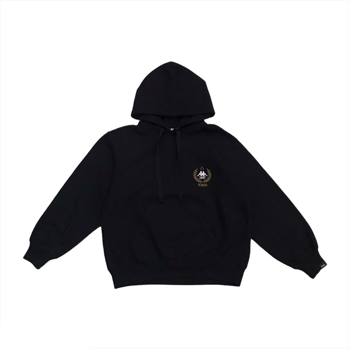 Kappa 1967 Mini Logo Embroidery Hoodie Small Size